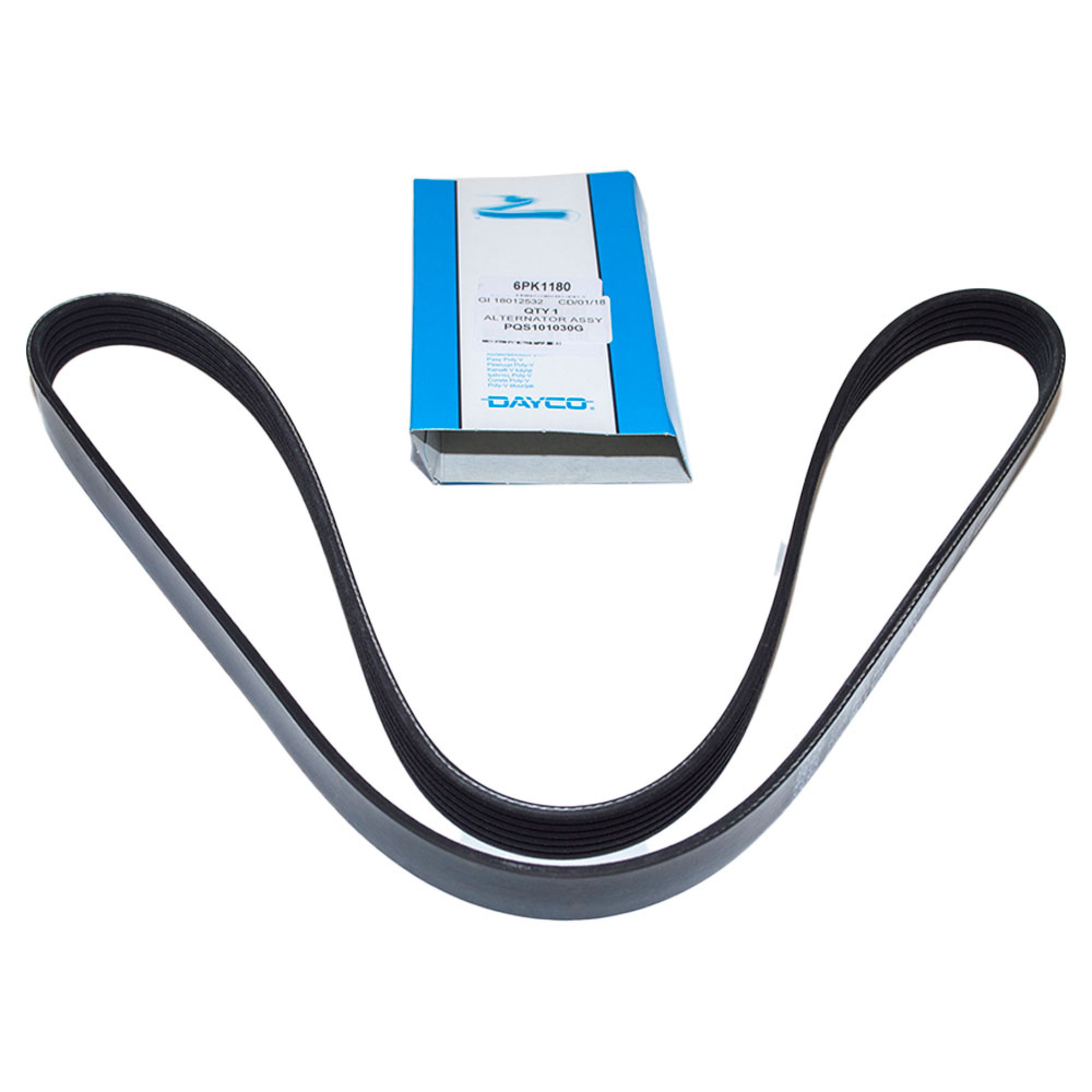 PQS101030G - OEM Alternator Belt 2.0 Diesel without Air Con