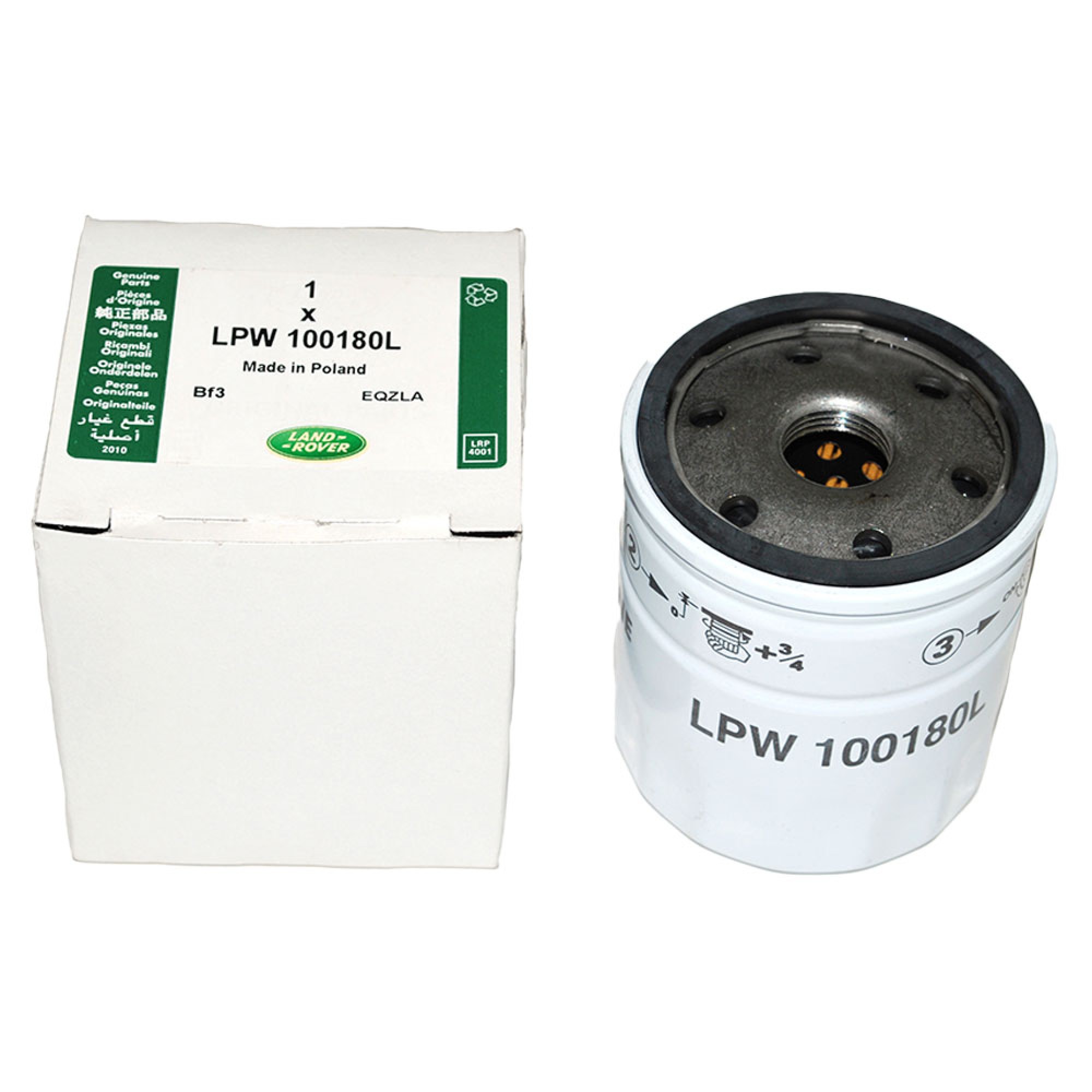 LPW100180LGEN - Genuine Freelander Oil Filter Petrol 1.8 Litre