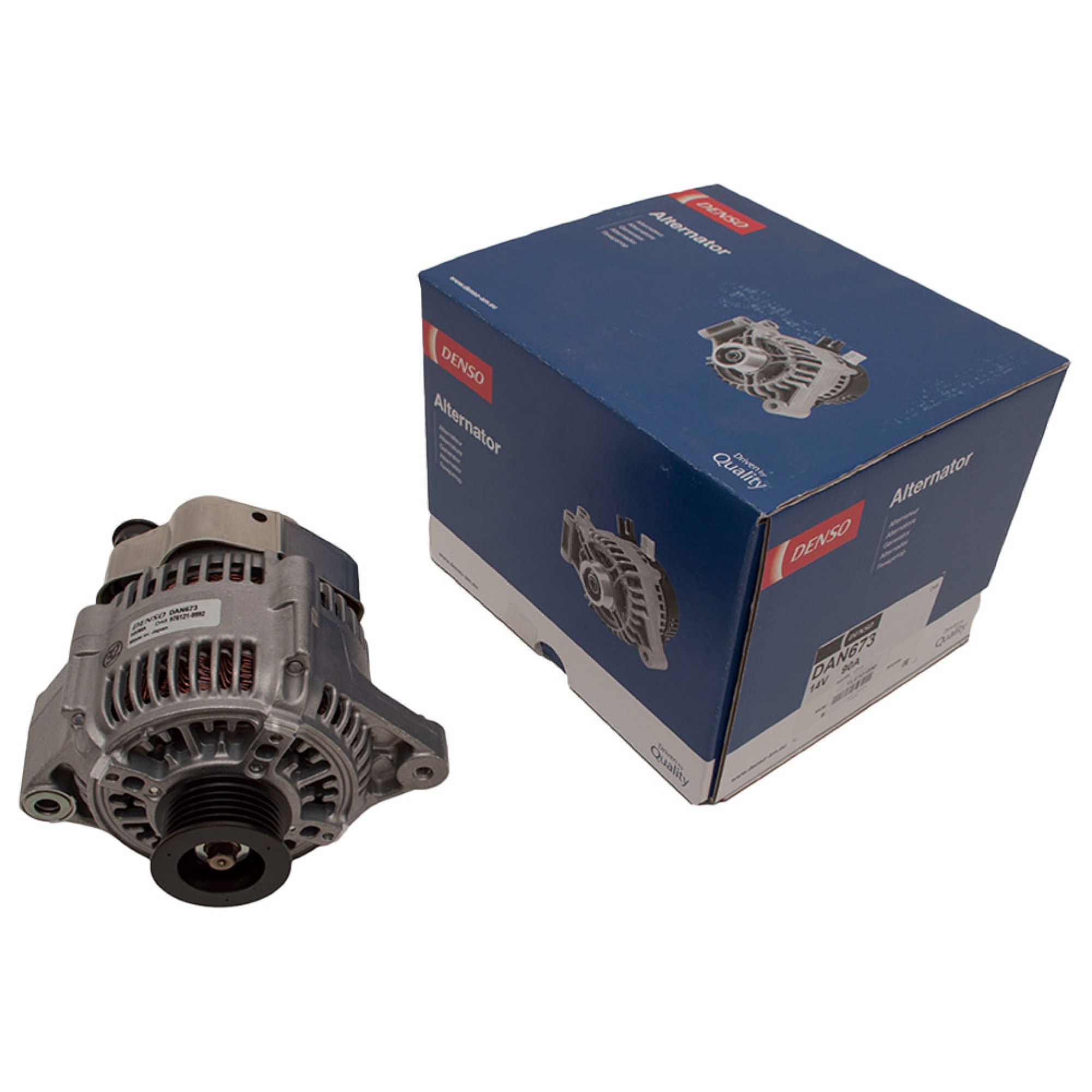 YLE101890 - Denso Alternator Assembley Freelander 1.8. 90AMP Non Ac