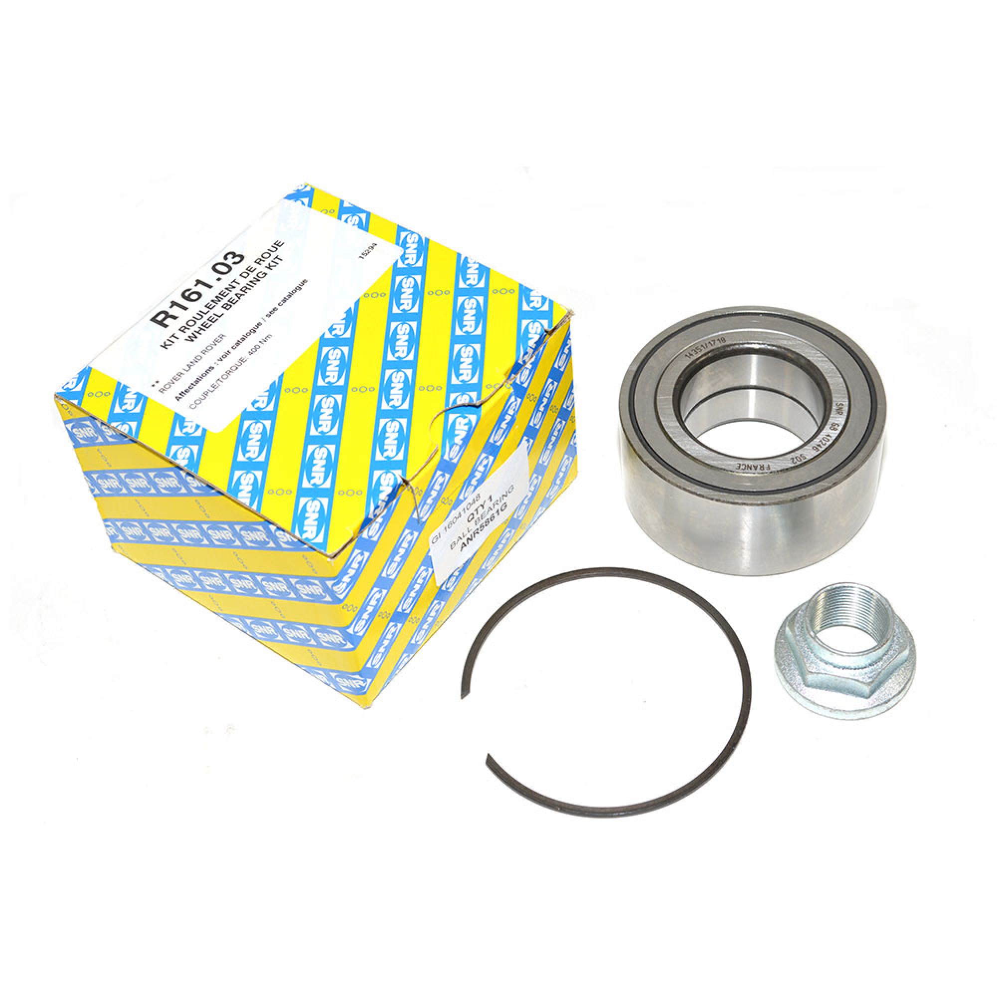 ANR5861G - Oe Hub Bearing Assembley Front and Rear Freelander Complete with Nut and Circlip.