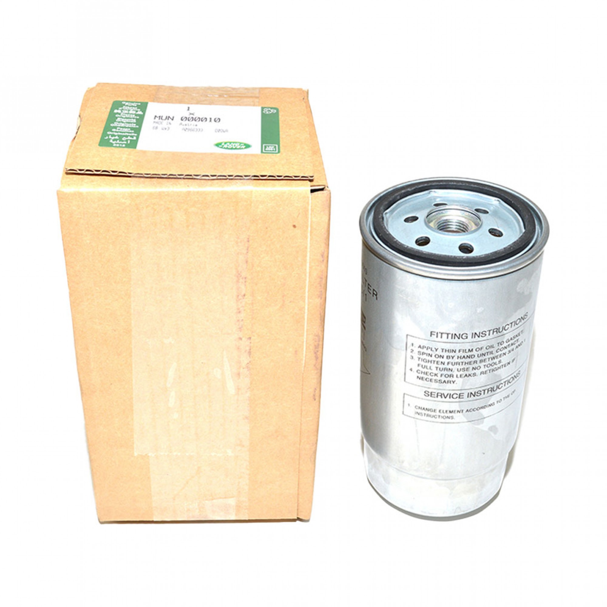 MUN000010LR - Genuine Inline Fuel Filter TD4 from 1A576764 to 2A209830