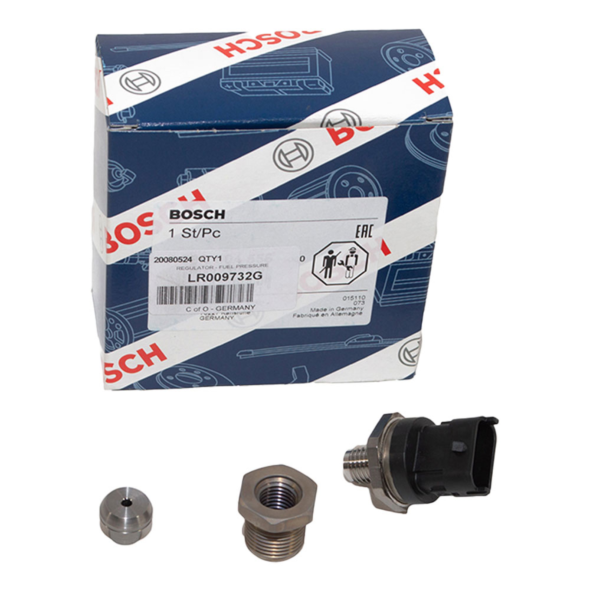 LR009732G - Bosch Fuel Pressure Regulator Freelander TD4 and Range Rover 3 Litre