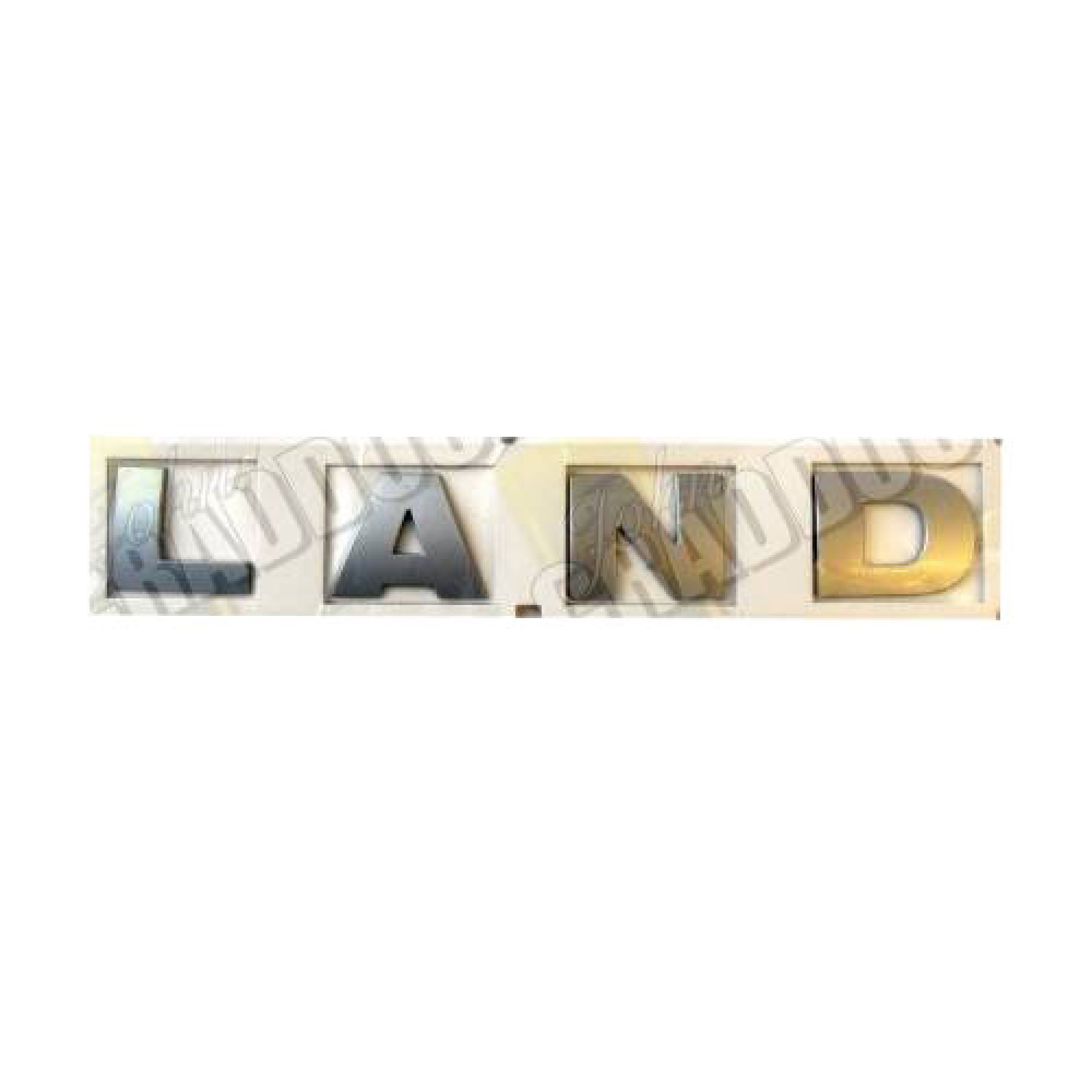 DAG500020MAD - Genuine Land Name Plate Decal