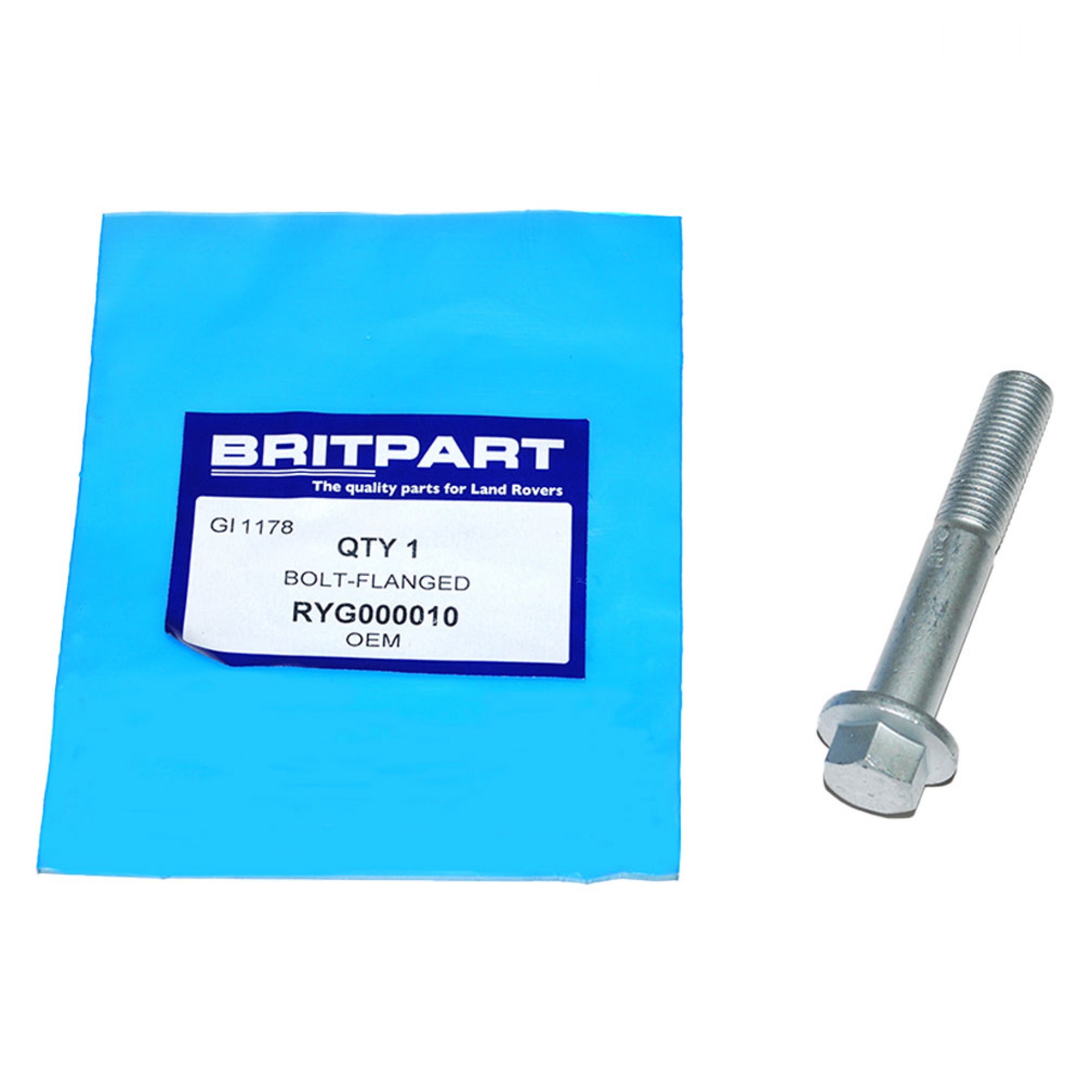 RYG000010 - Bolt Rear Adjusting Link M12 x 73mm