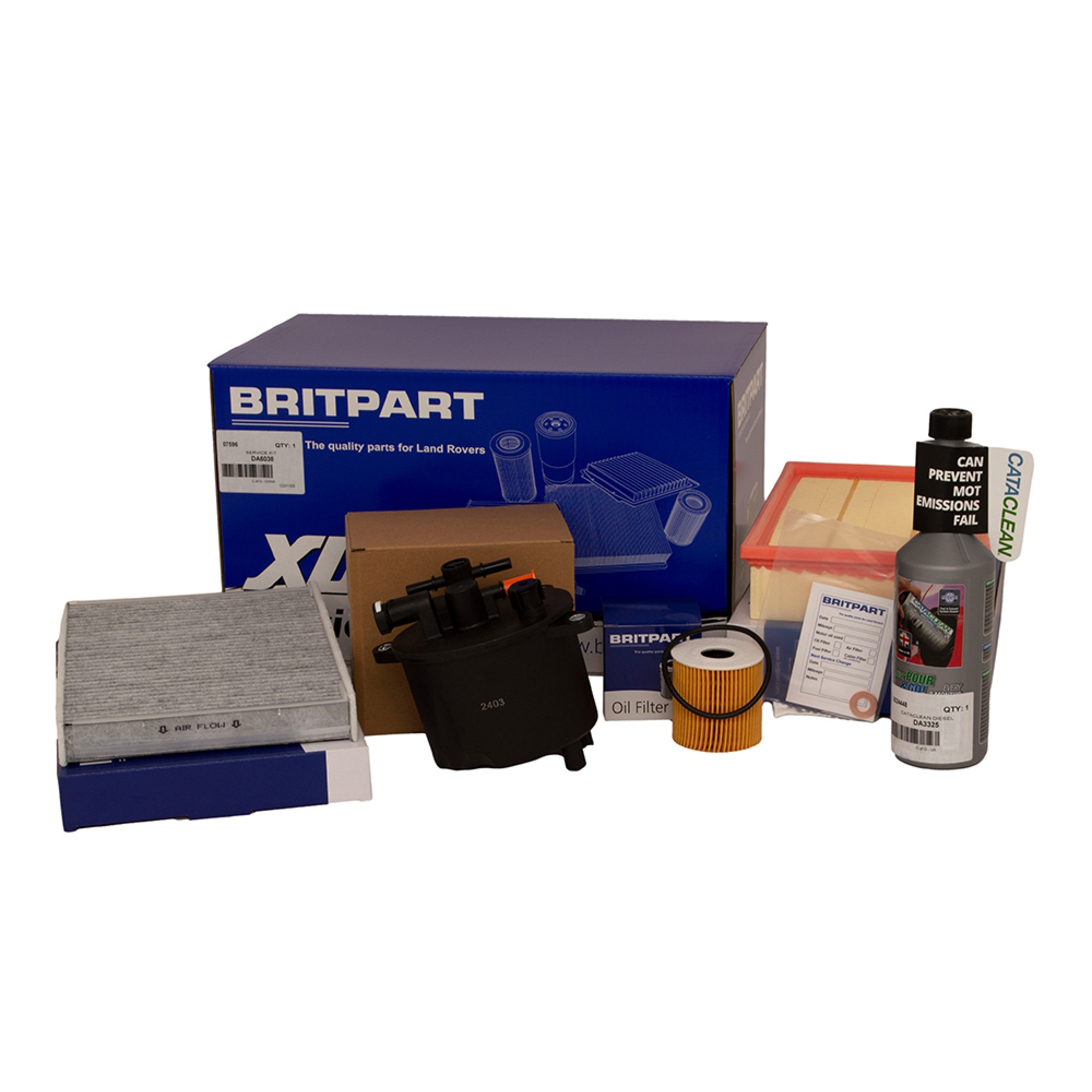 DA6038CAT - Britpart Service Kit Freelander 2 2.2 Diesel Inc Cataclean