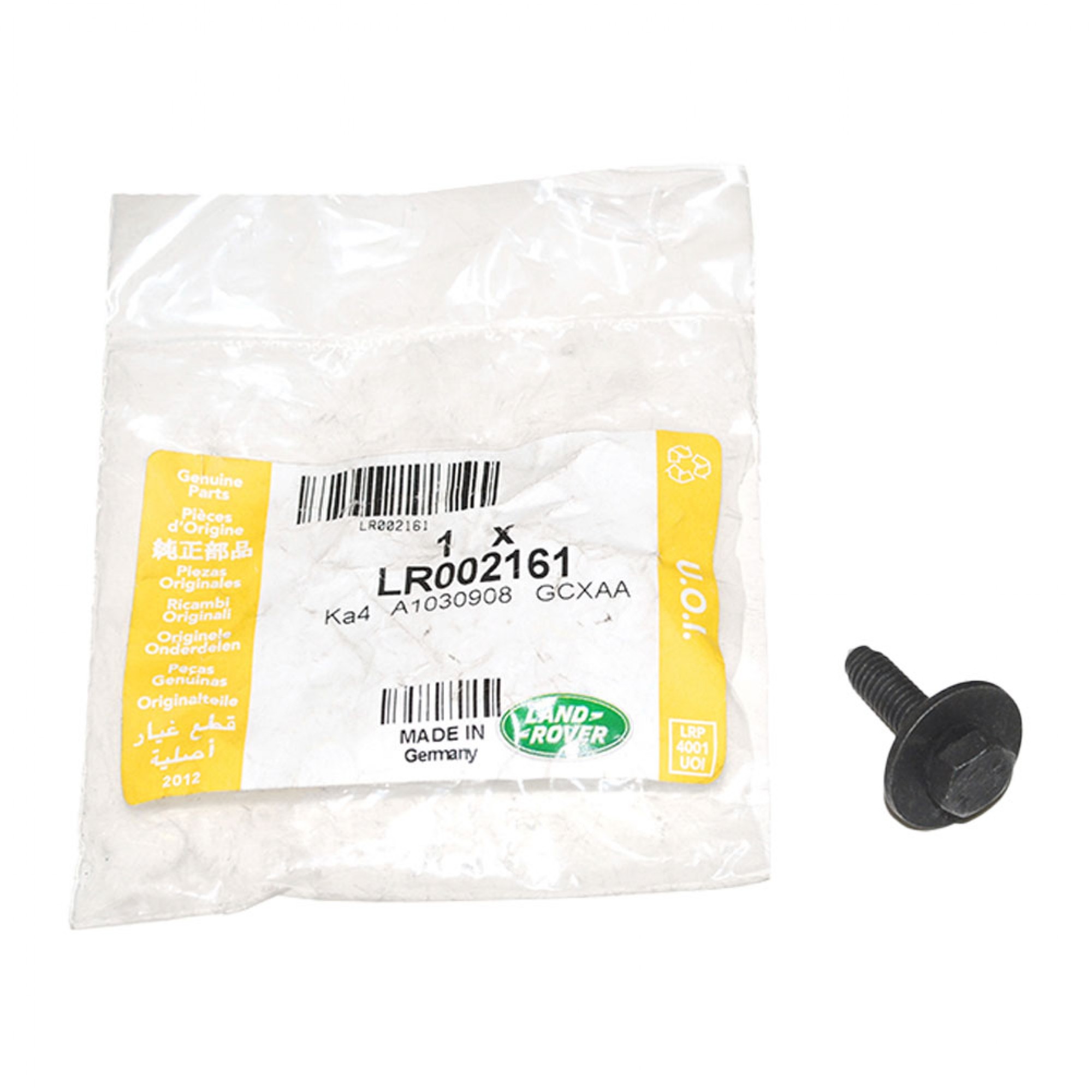 LR002161 - M6 x 20mm Bolt and Washer