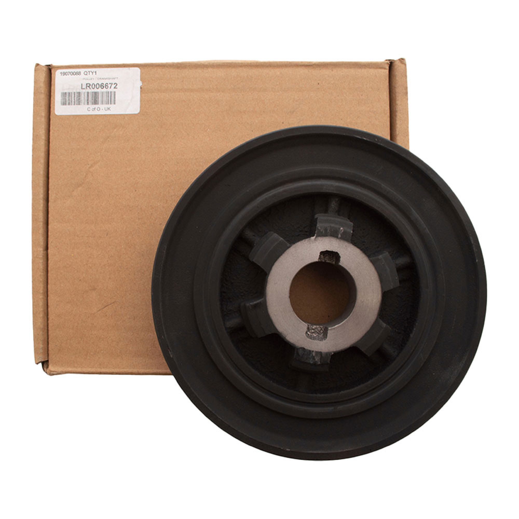 LR006672 - Pulley - Front Crankshaft