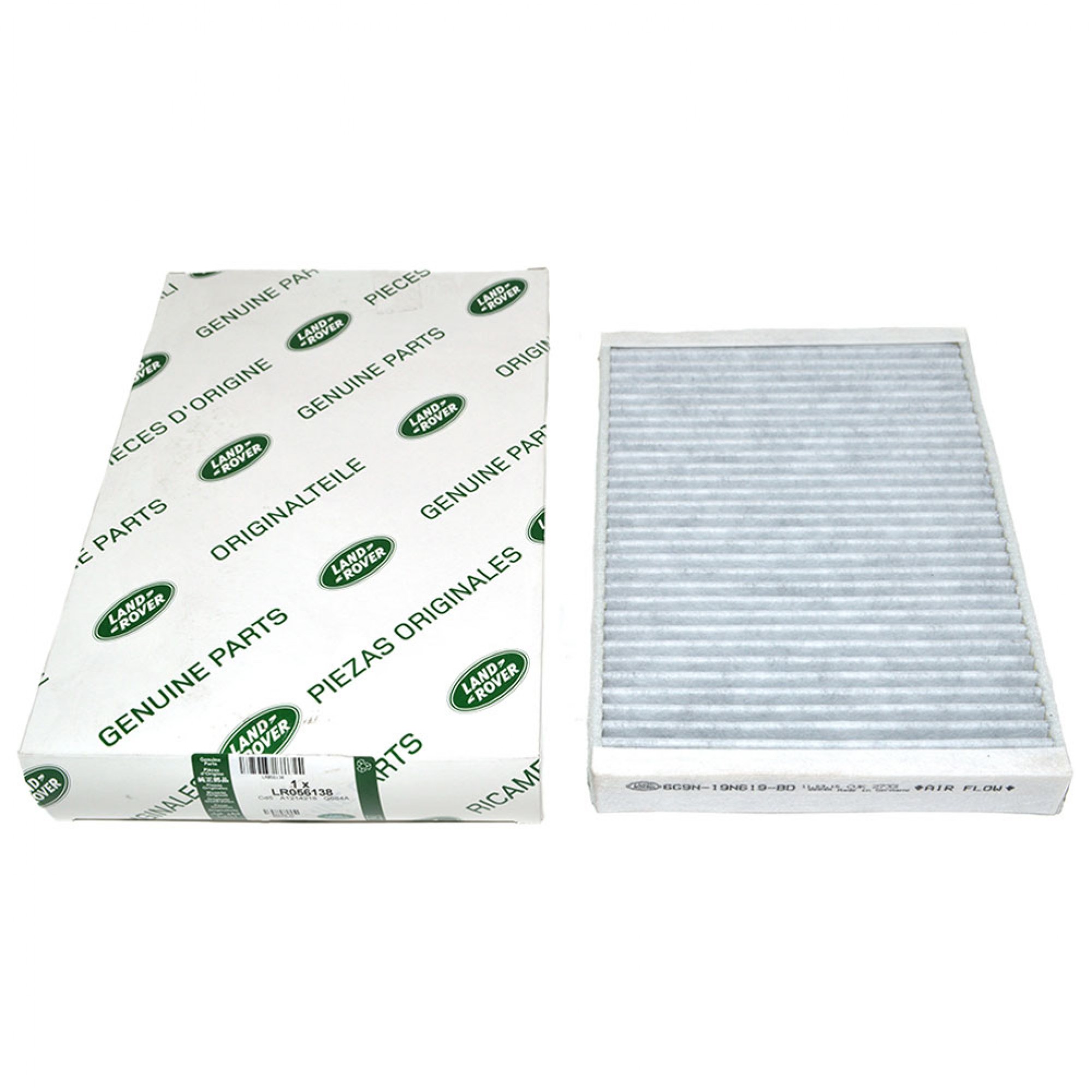 LR056138LR - Genuine Pollen Filter Vehicles with Polution Sensor