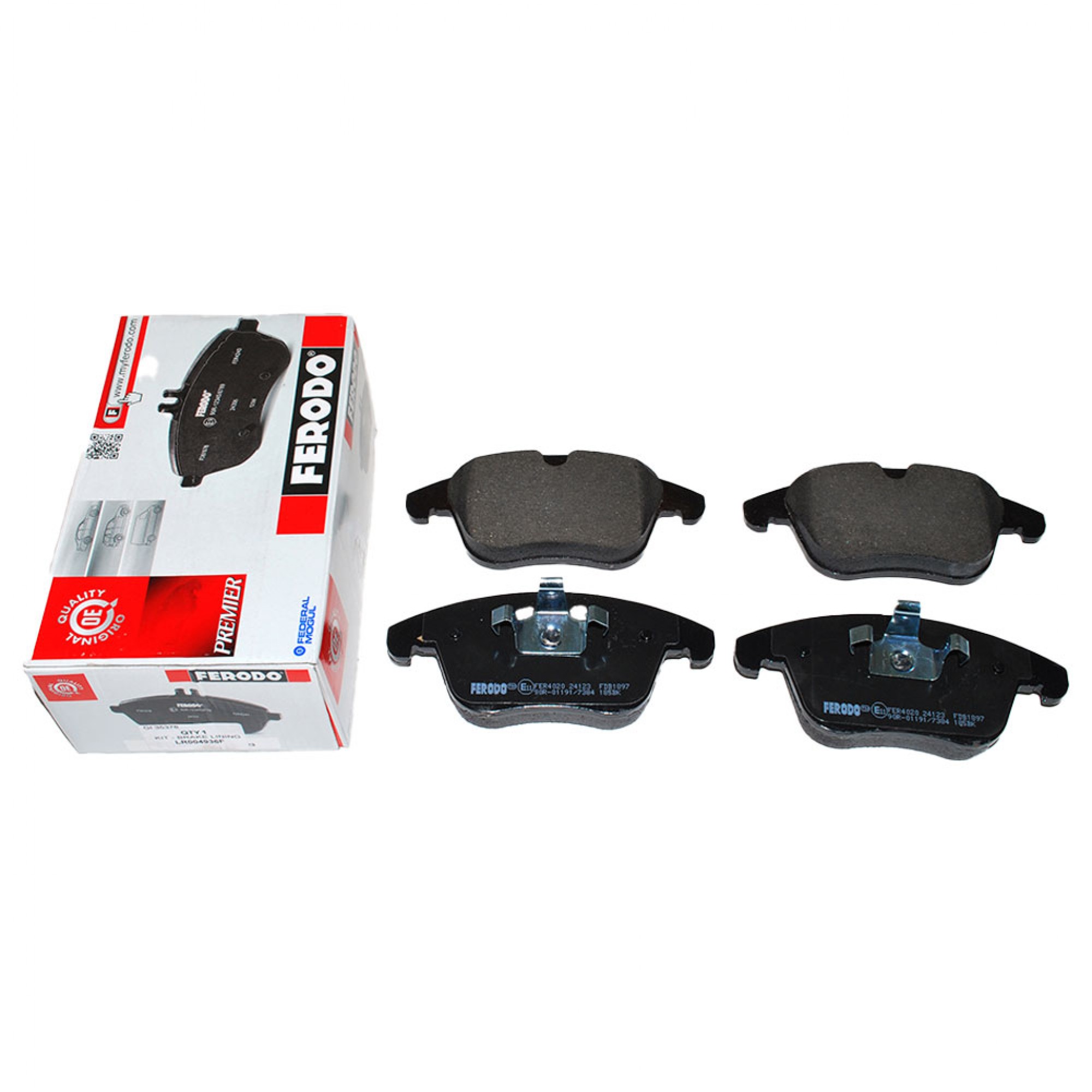 LR004936F - Ferodo Brake Pads Front Petrol and Diesel Freelander 2