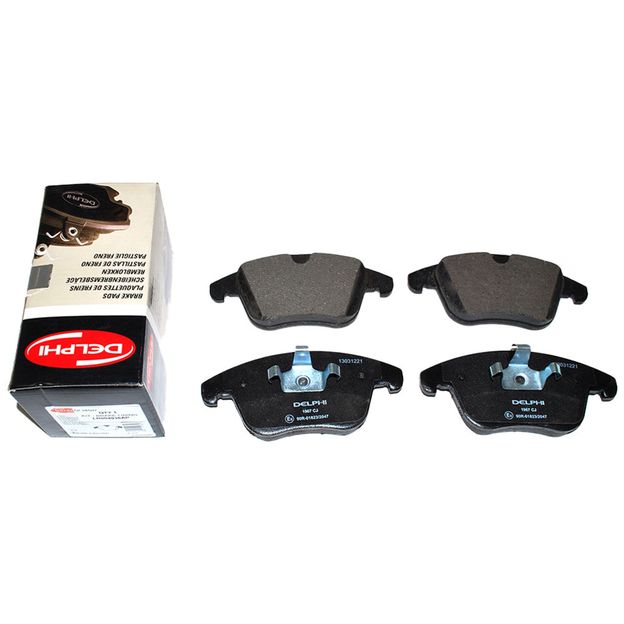 LR004936D - Delphi Brake Pads Front Petrol and Diesel Freelander 2
