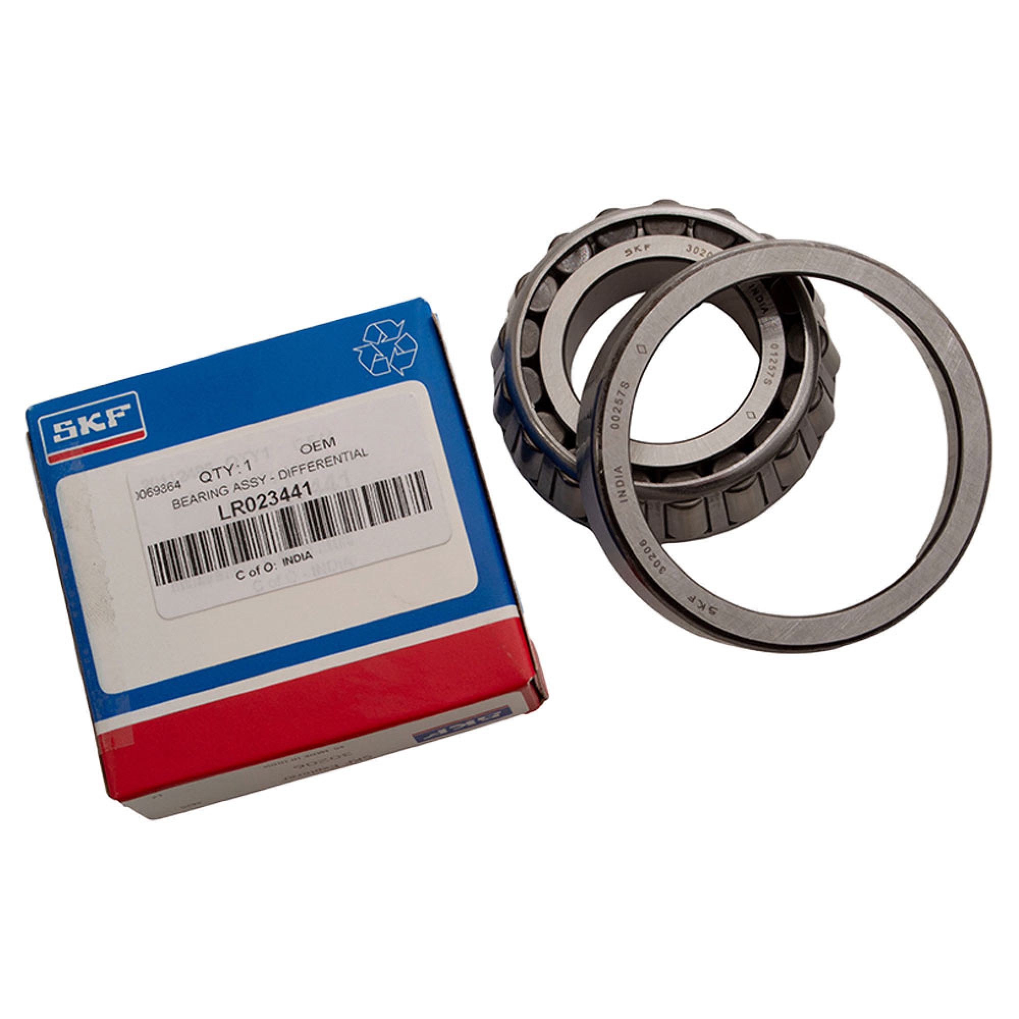 LR023441 - Bearing for Rear Differential Pinion up to BH257091