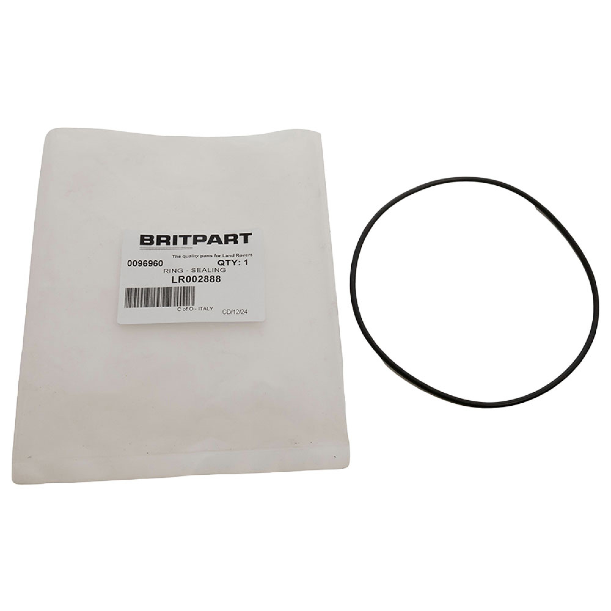 LR002888 - Freelander 2 Rear Diff O Ring 119.5 x 3