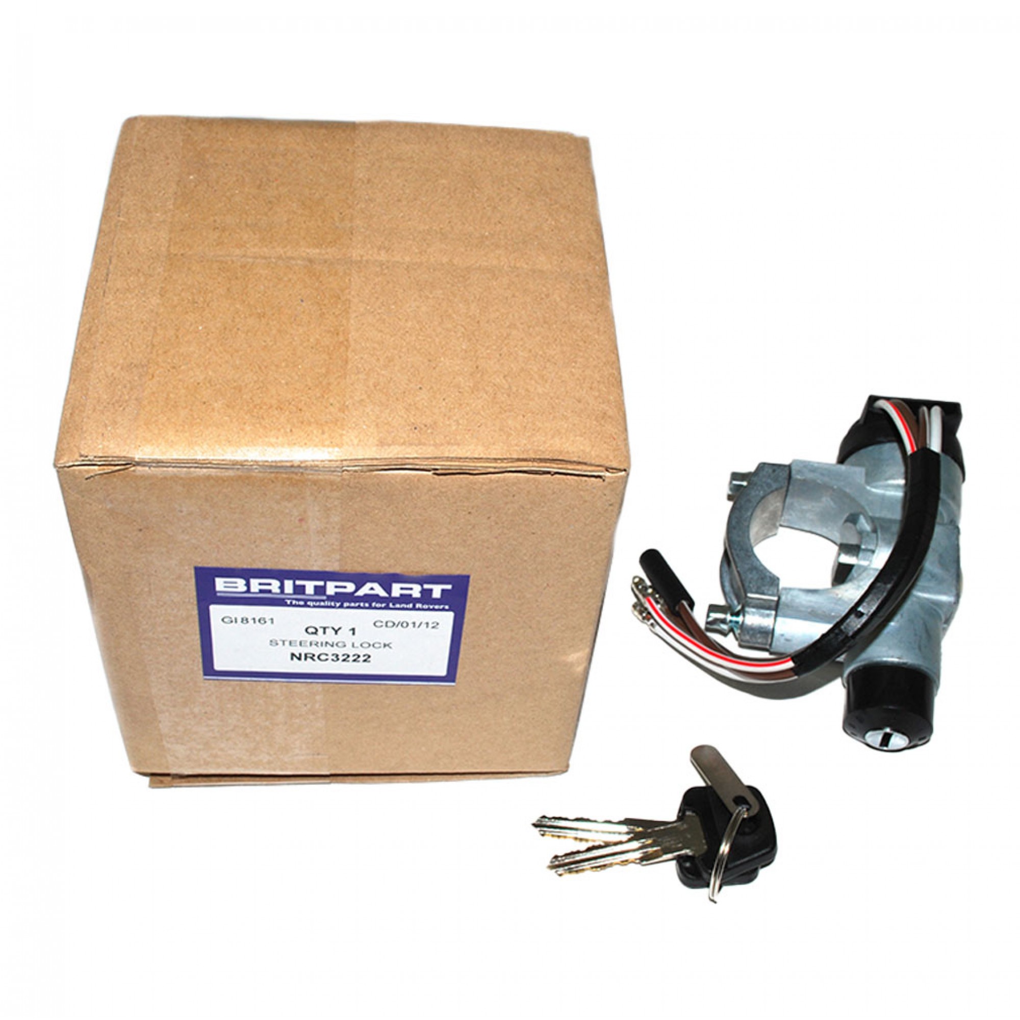 NRC3222 - Steering Lock and Switch Range Rover Classic to BA147036 2DR. BA147004 4DR. Manual and BA147008 Automatic