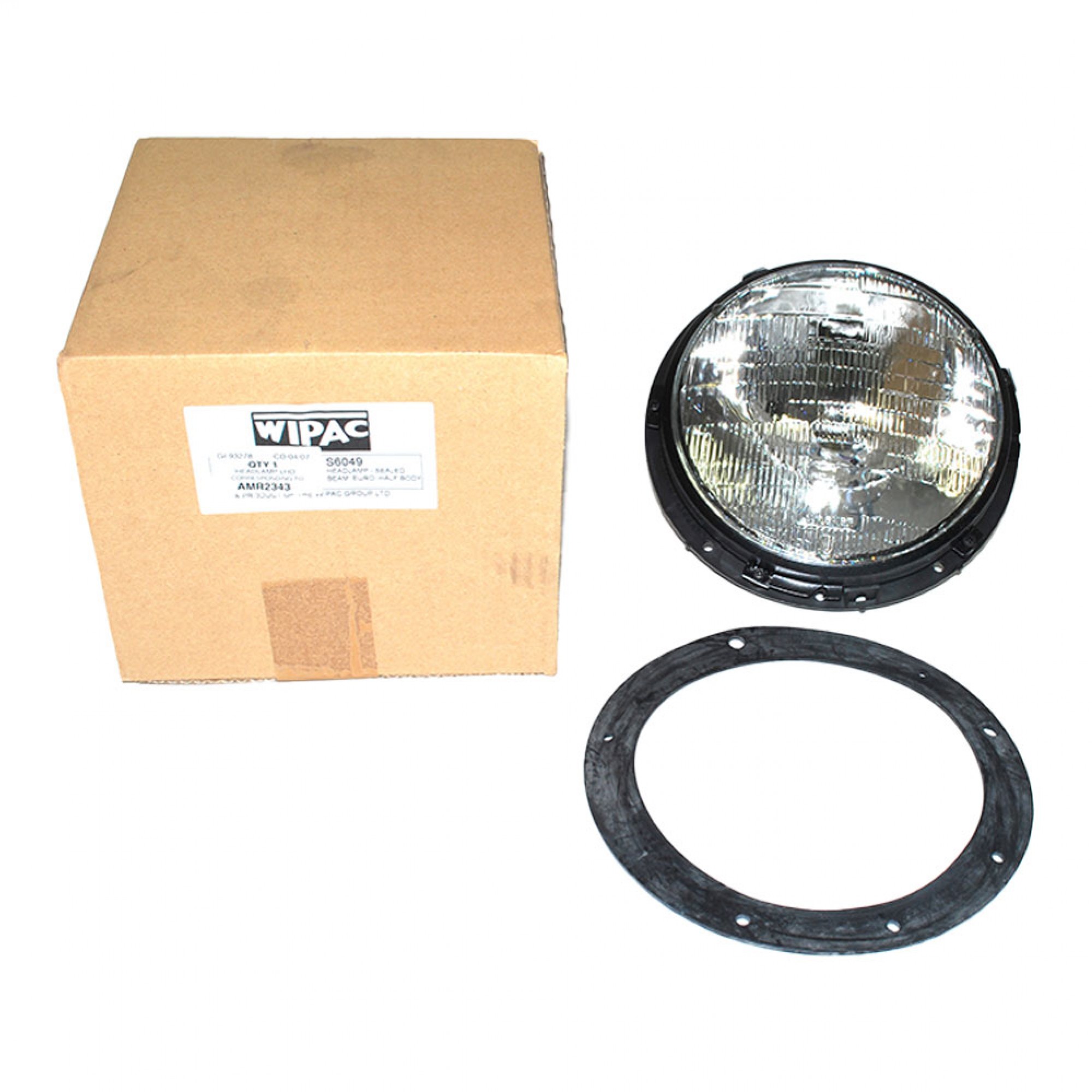 AMR2343 - Sealed Beam and Rim Assembly Range Rover Classic LHD from KA922615 Wagner