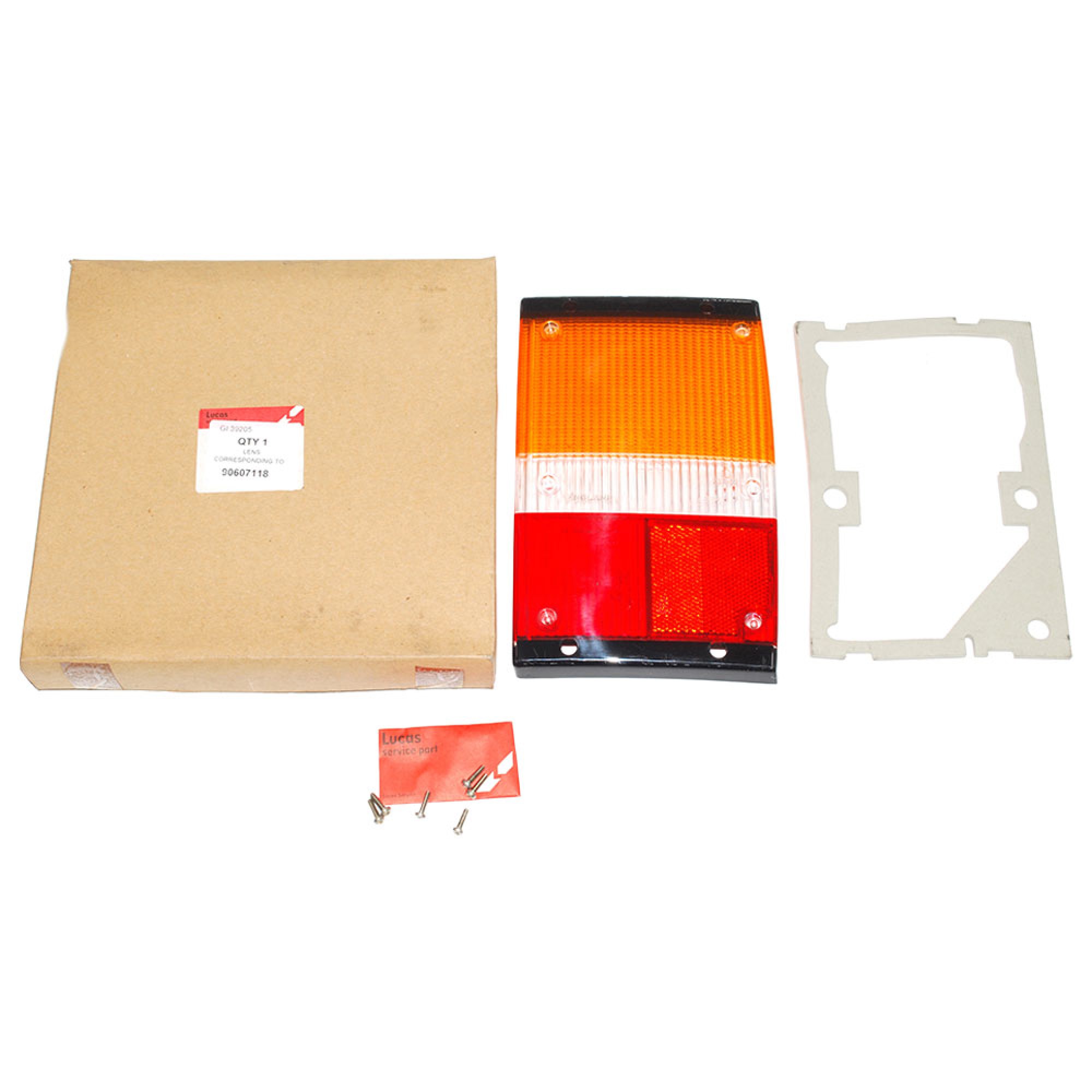 90607118 - Lucas Lens Stop Tail Flasher R/H Range Rover Classic to 1980 Classic