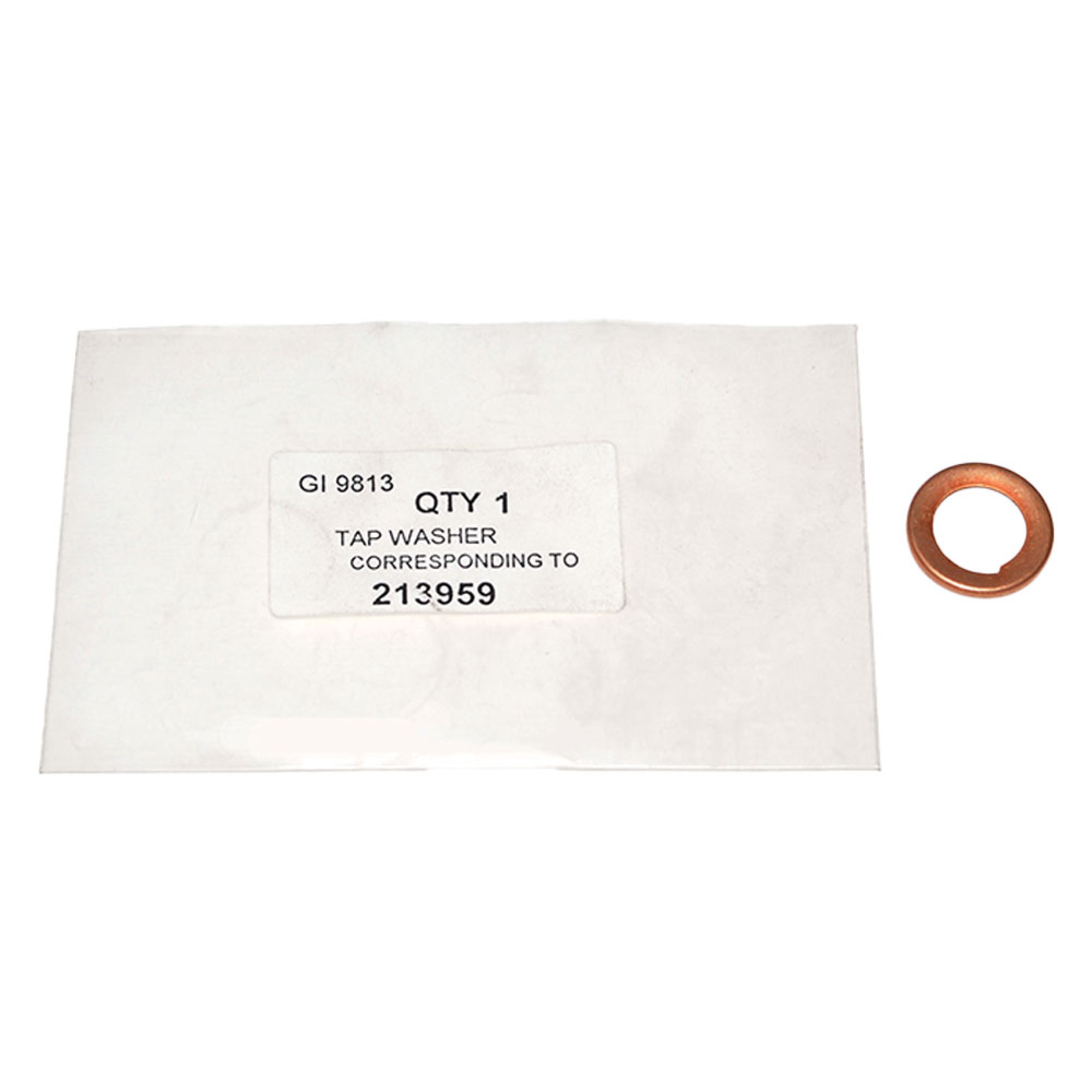 213959 - Genuine Sealing Ring Radiator Drain Plug and Block Drain Tap