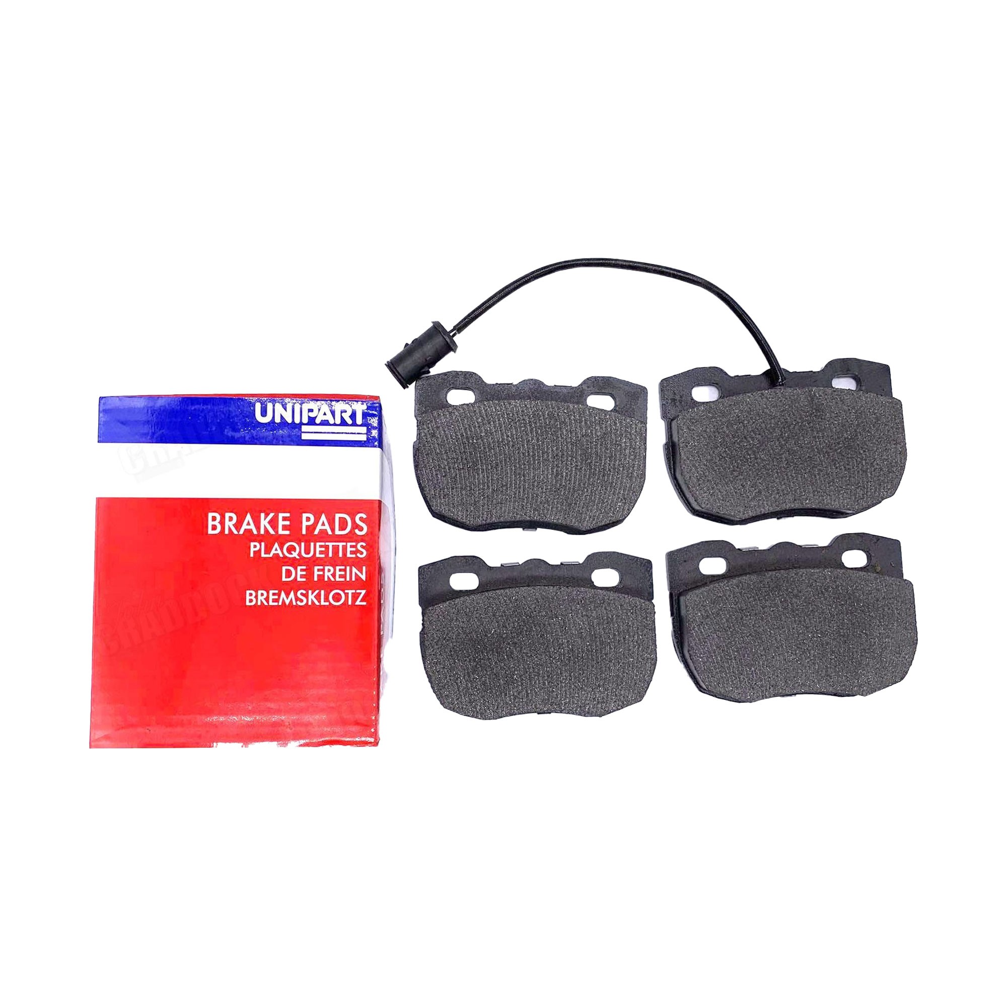 SFP500180U - Unipart Brake Pads Front Range Rover Classic 1990 On. Discovery 1 with Vented Discs