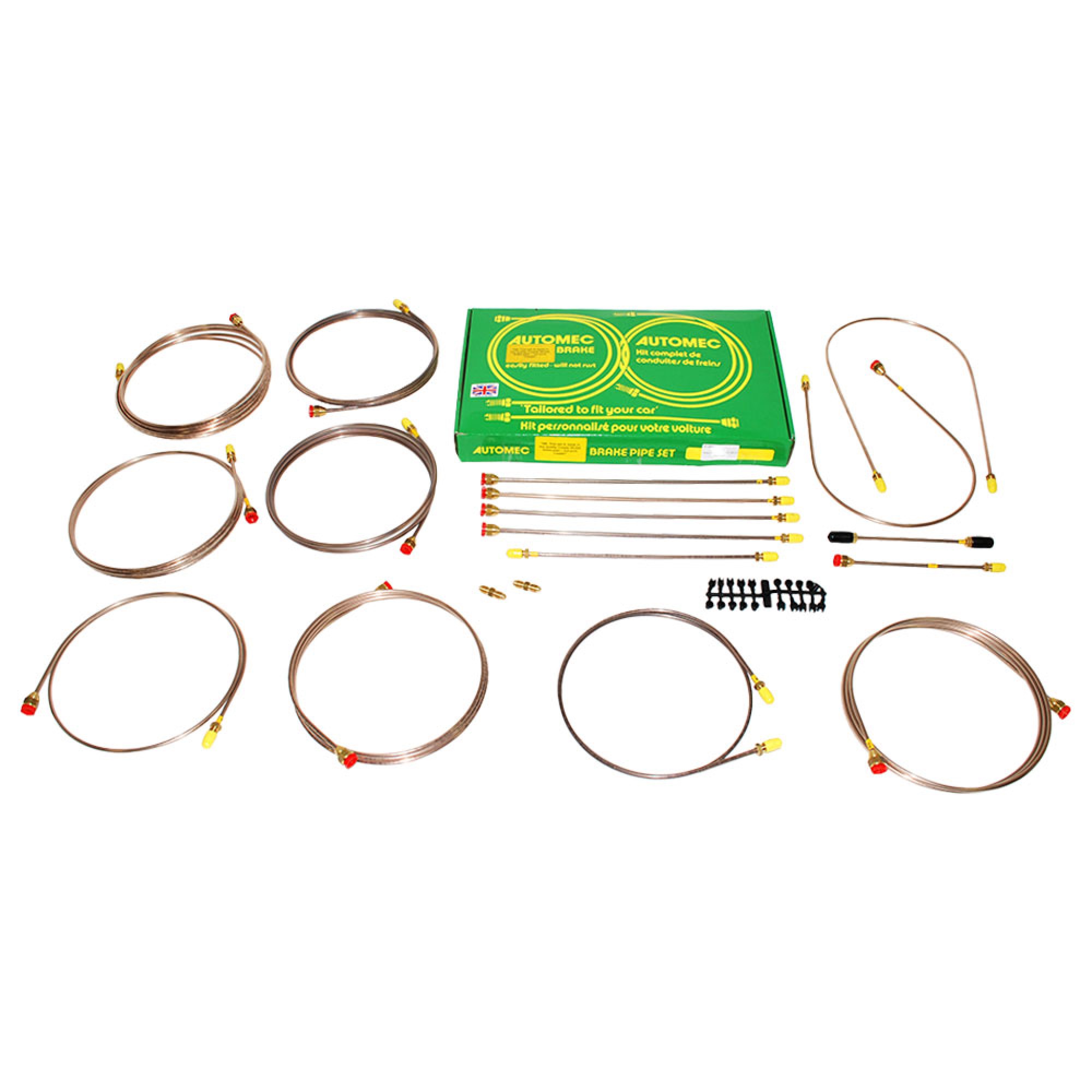 DA7437 - Brake Pipe Set Range Rover Classic LHD 4 Channel Abs