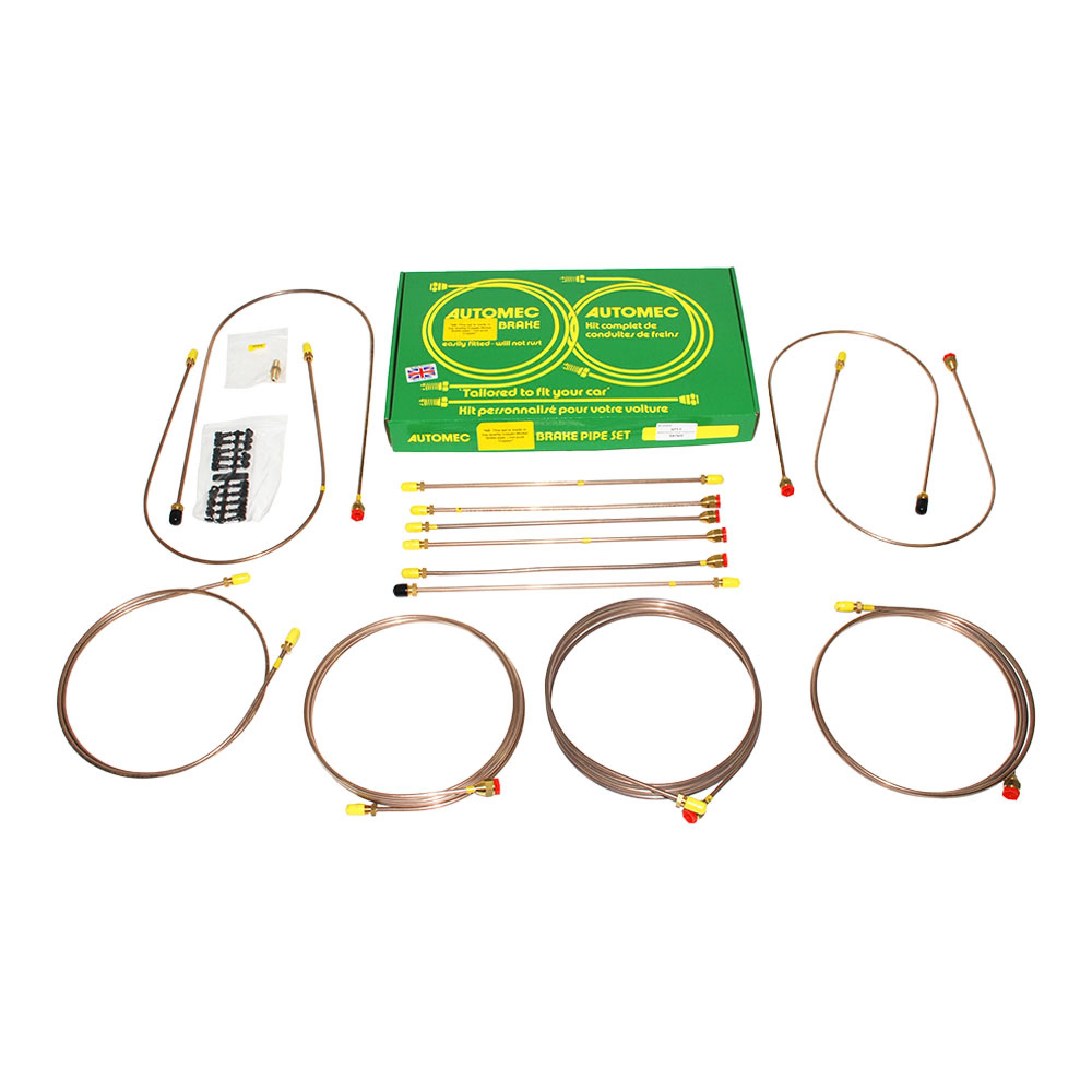 DA7422 - Brake Pipe Set Range Rover Classic Early Models