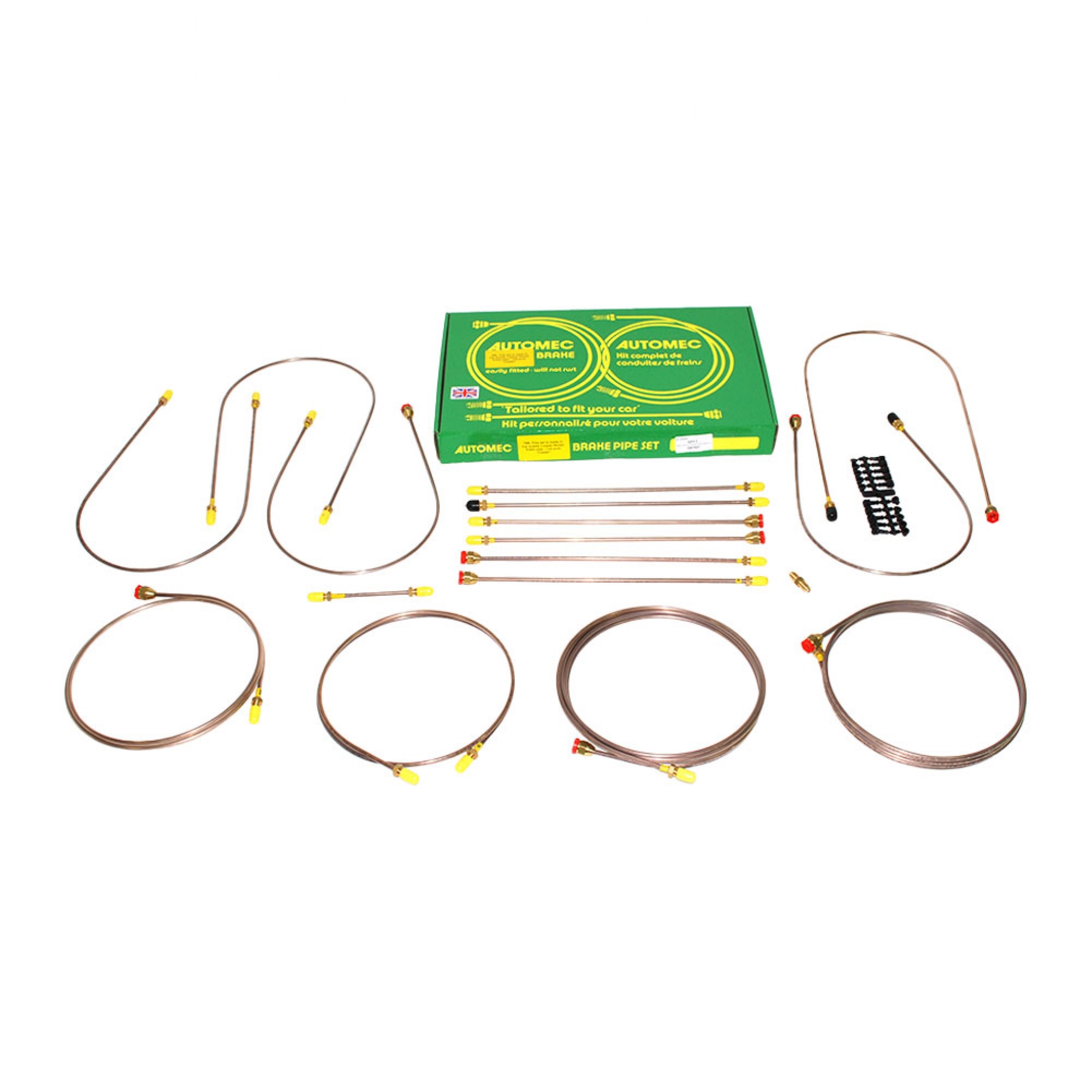 DA7421 - Brake Pipe Set Range Rover Classic with Rear Valve