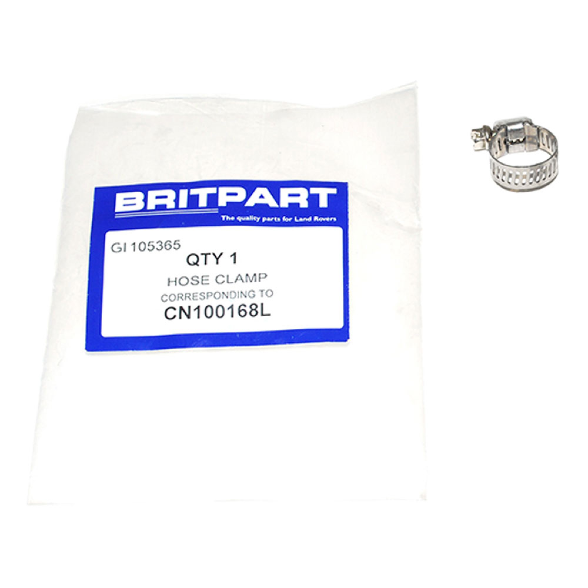 CN100168L - Clip for Vacuum Hose