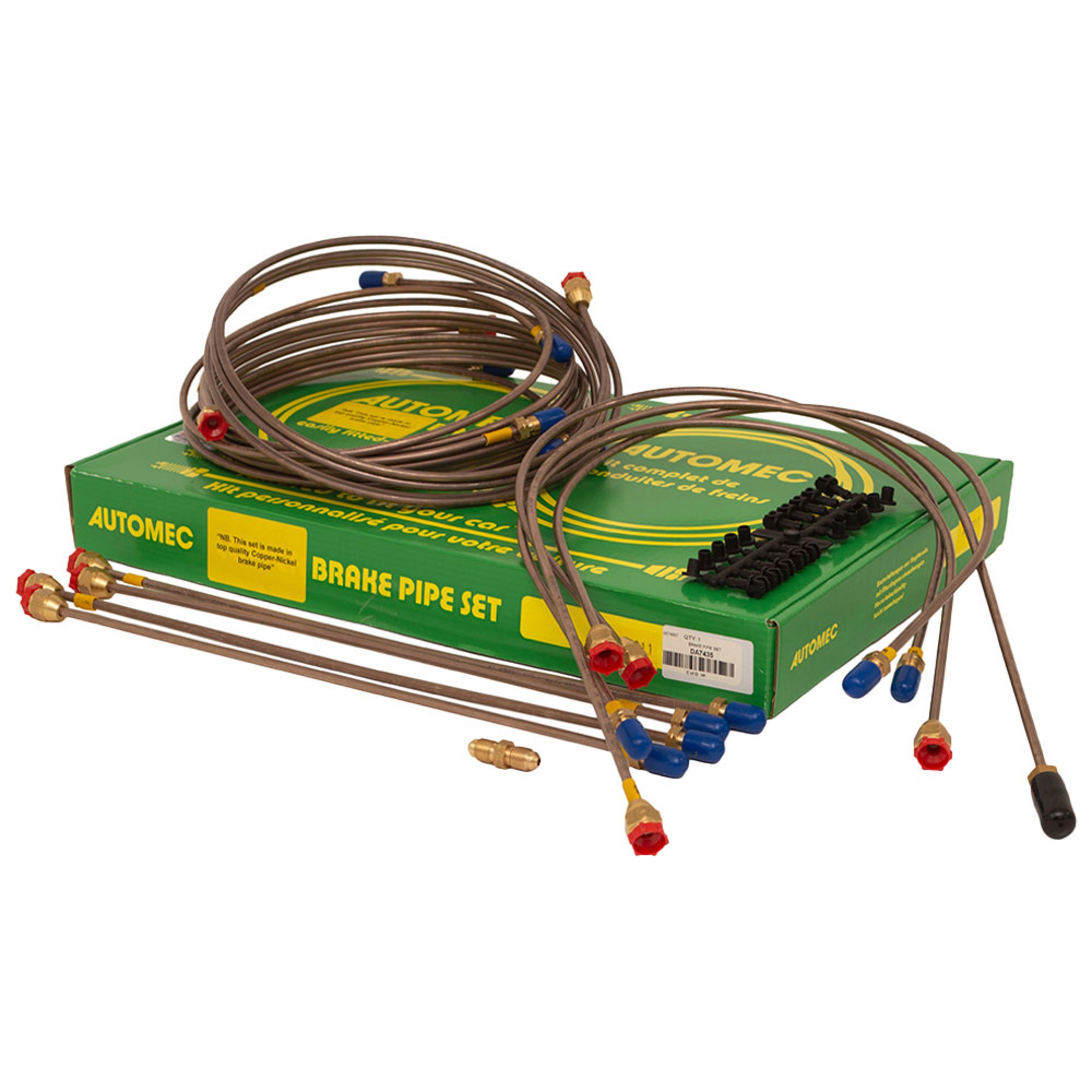 DA7435 - Brake Pipe Set Range Rover Classic LHD Non Abs from 1987