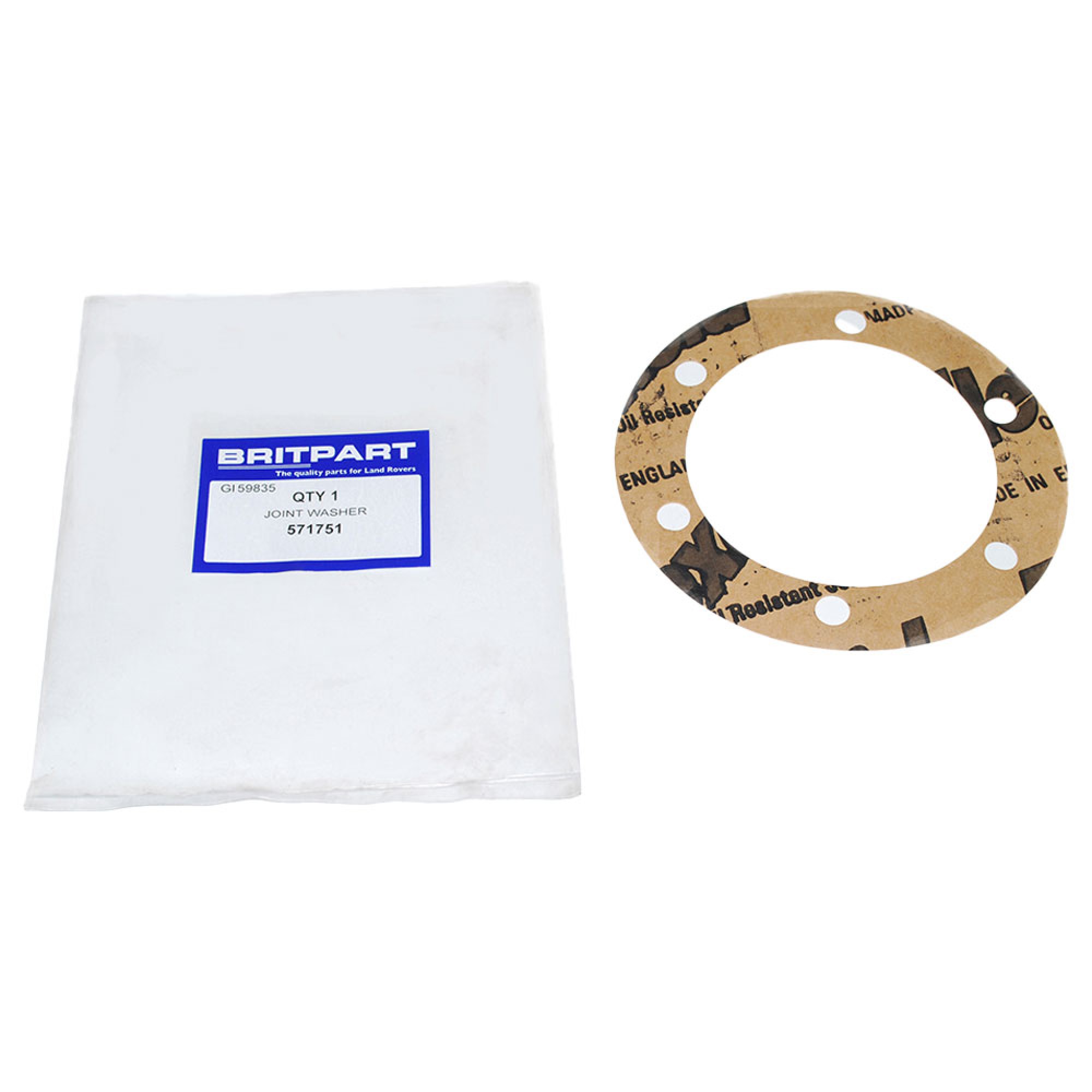 571751 - Joint Washer Hub Range Rover Classic to 1985