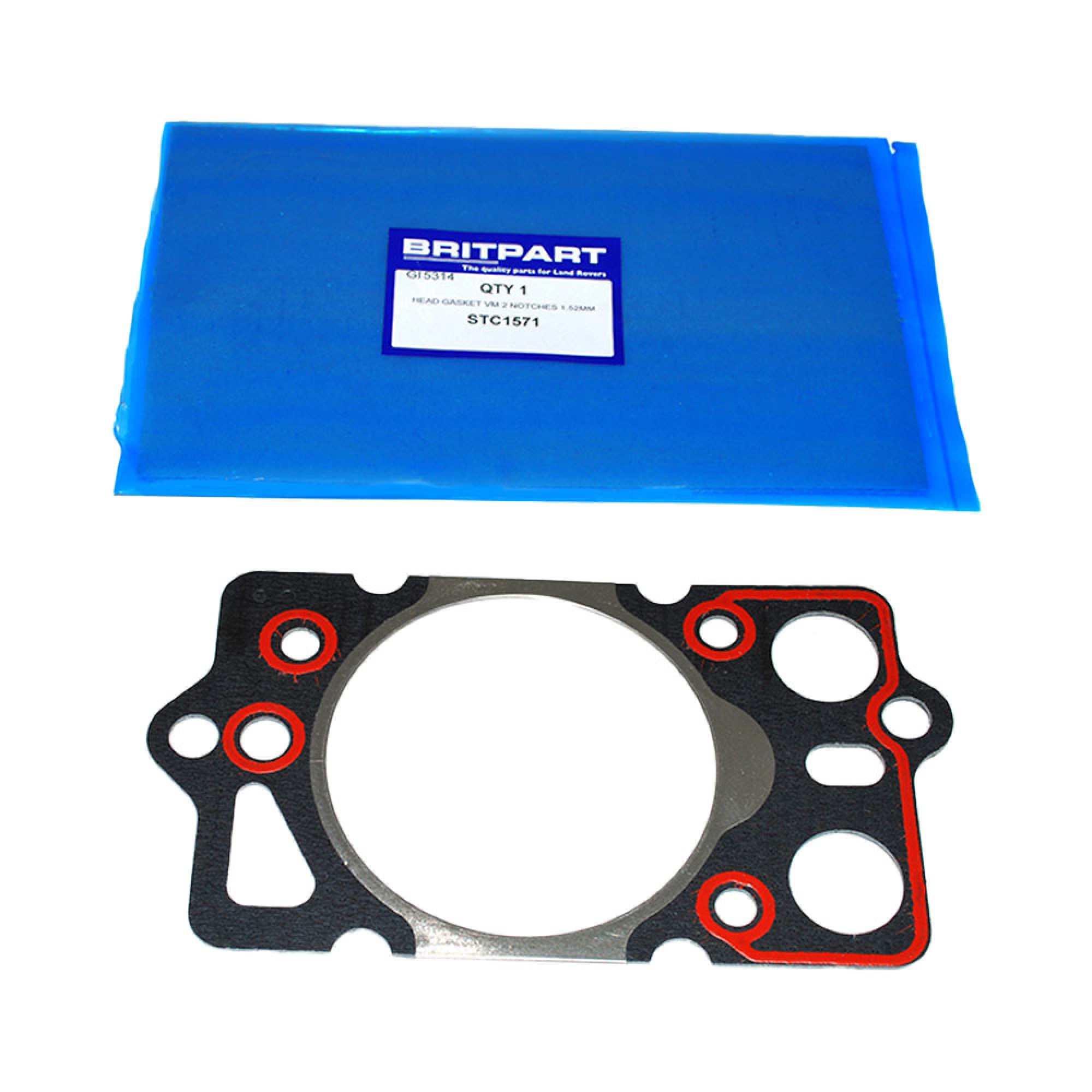 STC1571 - Cylinder Head Gasket 1.52mm Thick 2 Notch