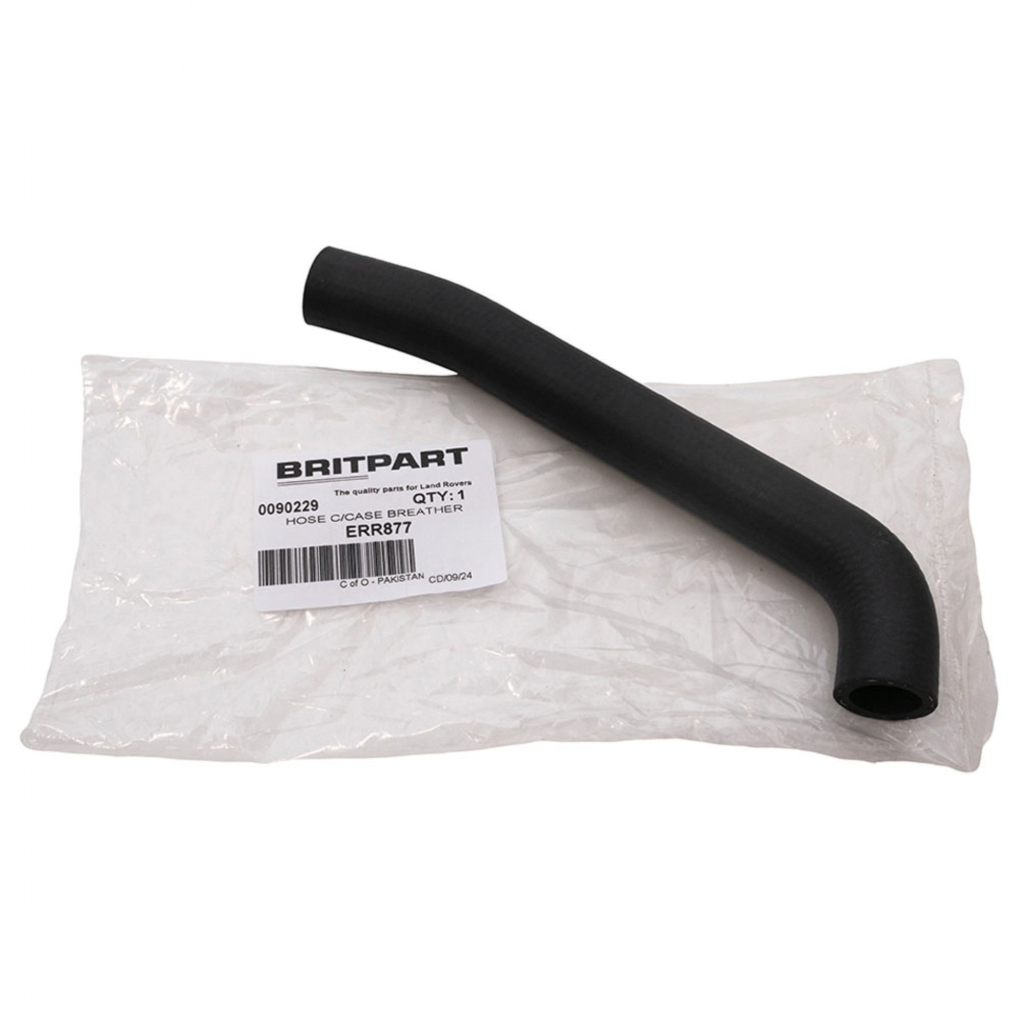 ERR877 - Hose Side Breather to Rocker 2.5D and 200 TDI