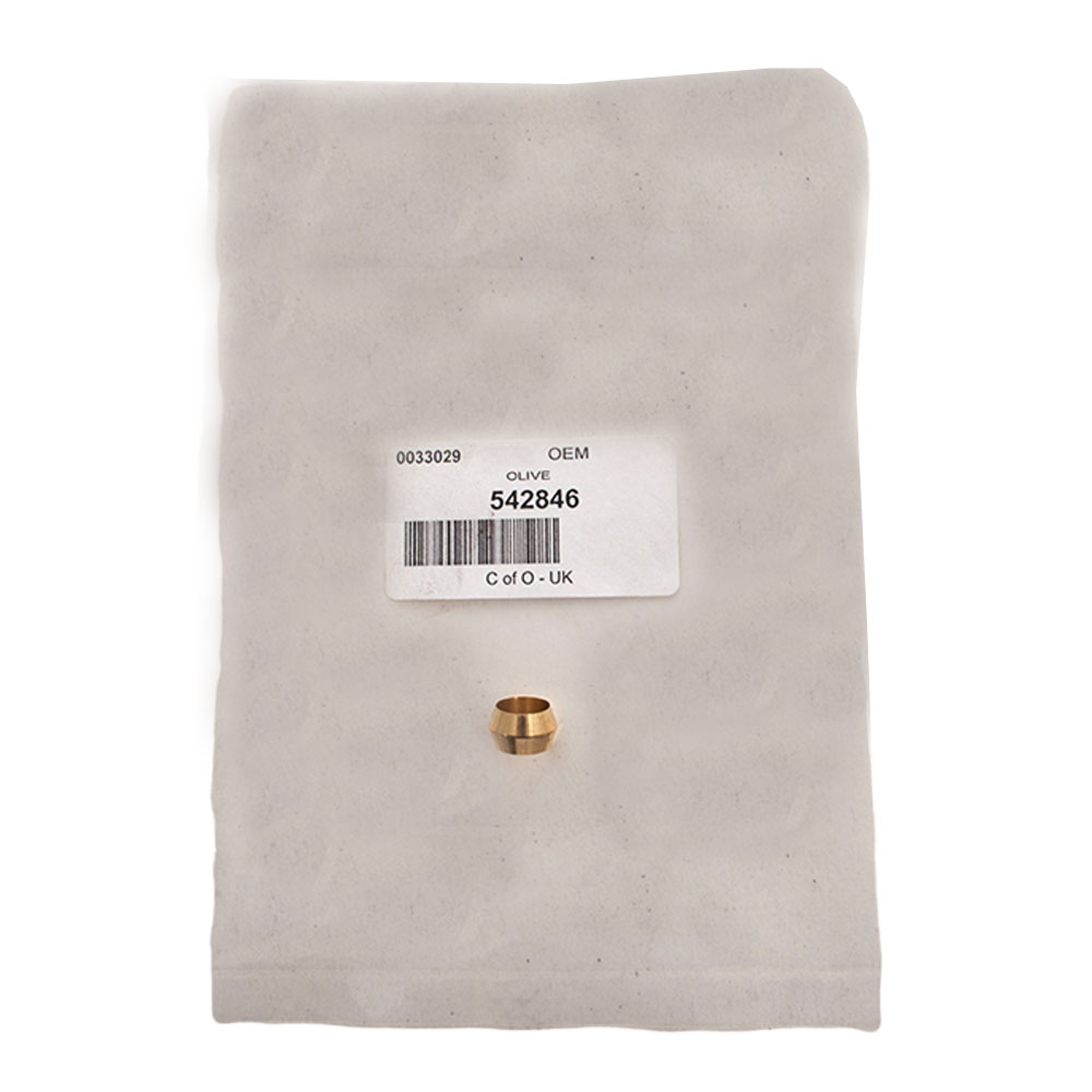 542846 - Olive for Fuel Pipes Various Applications.