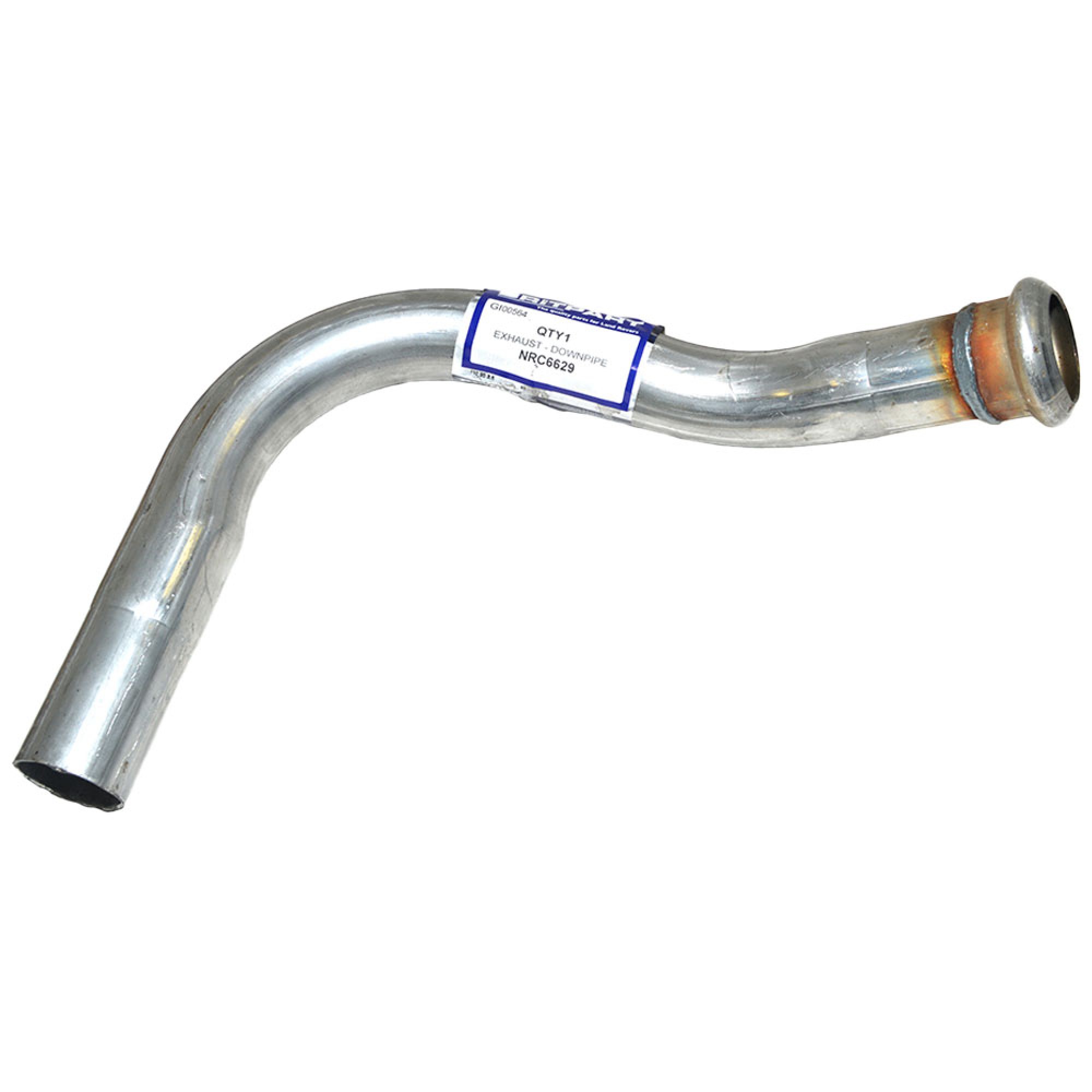NRC6629 - Exhaust Pipe LH Front Late Range Rover Classic