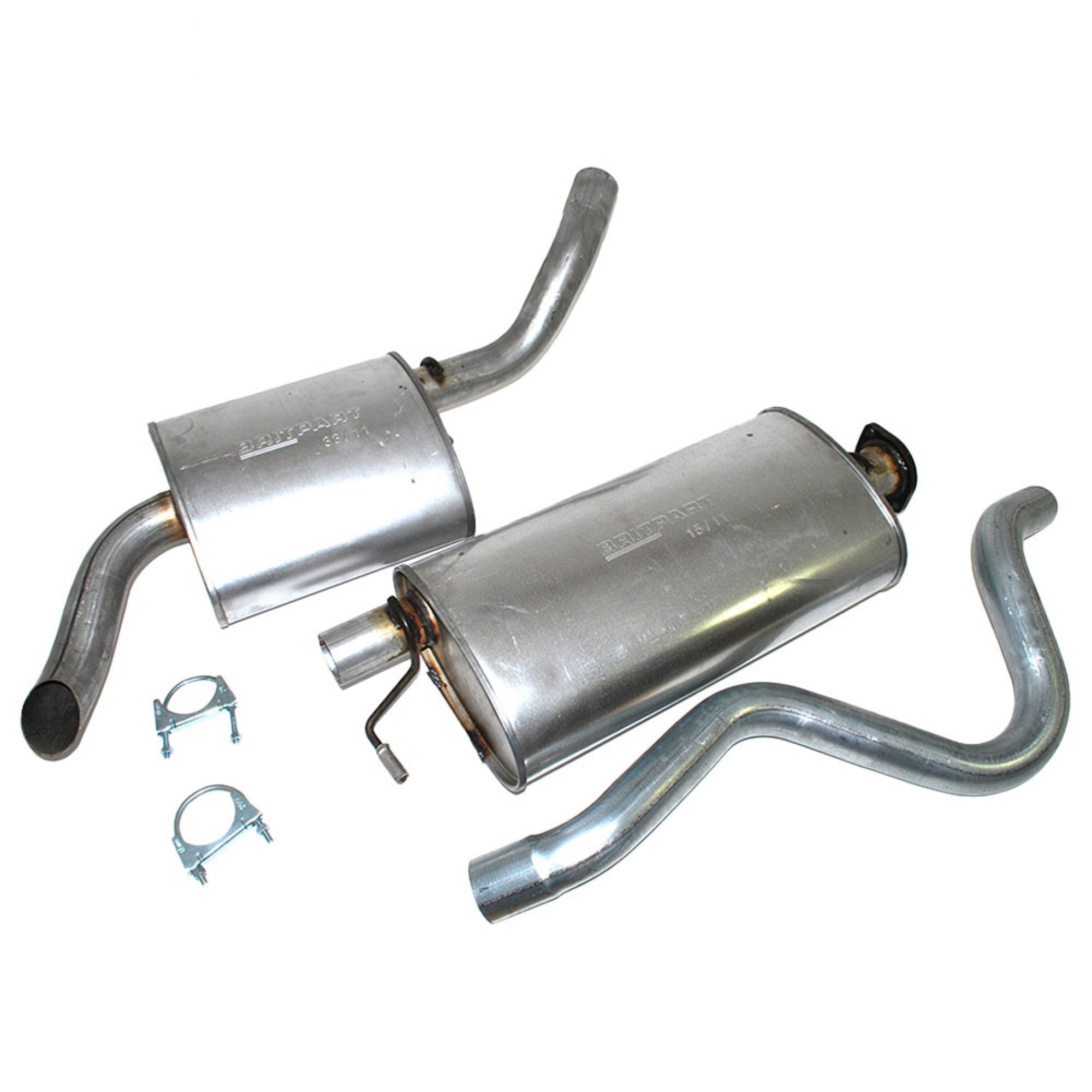 ESR560 - Silencer Tailpipe and Rear Silencer Range Rover Classic 2 Piece Non Cat 1989 on Petrol