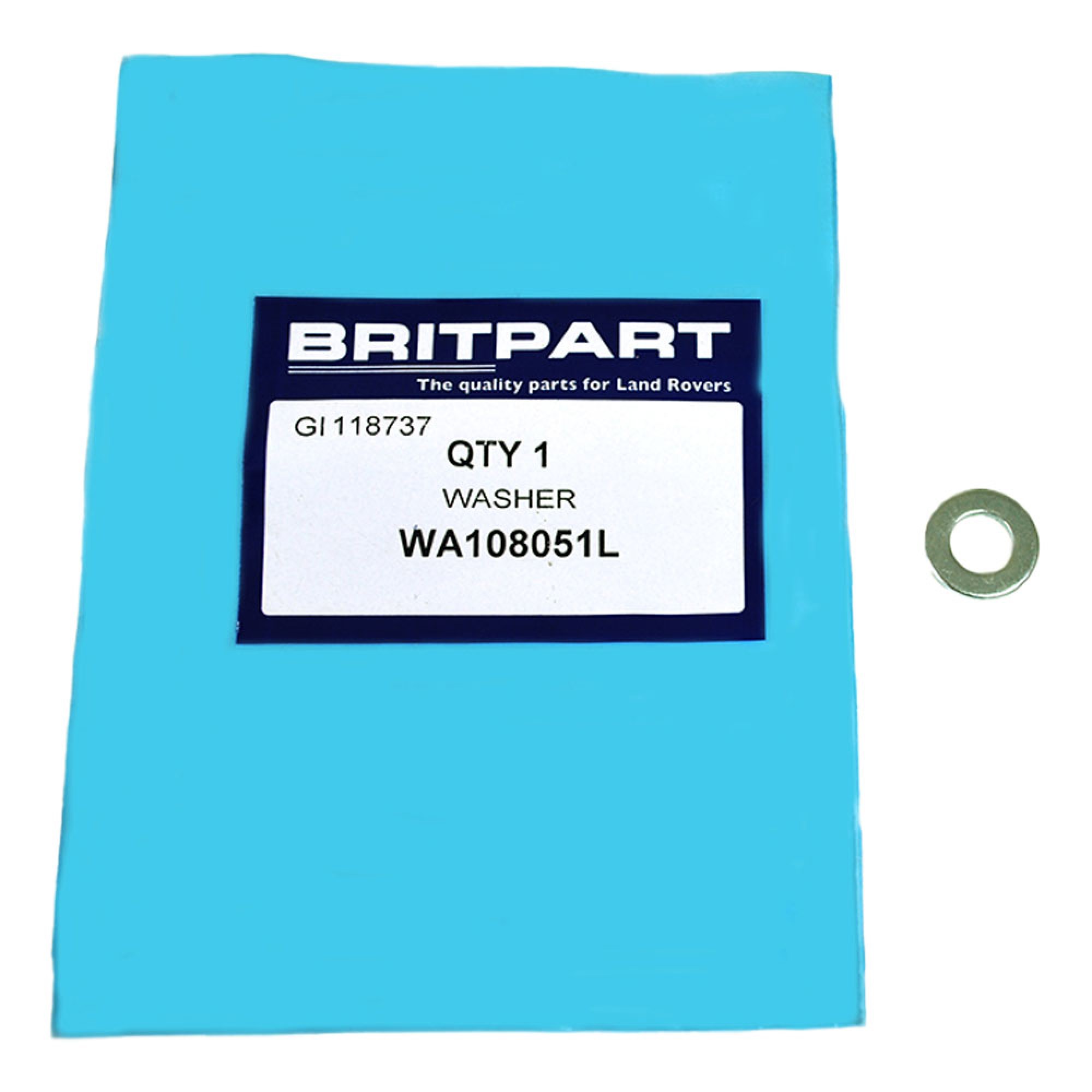 5/16 Or 8mm ID x 17mm Od Washer. - WA108051L