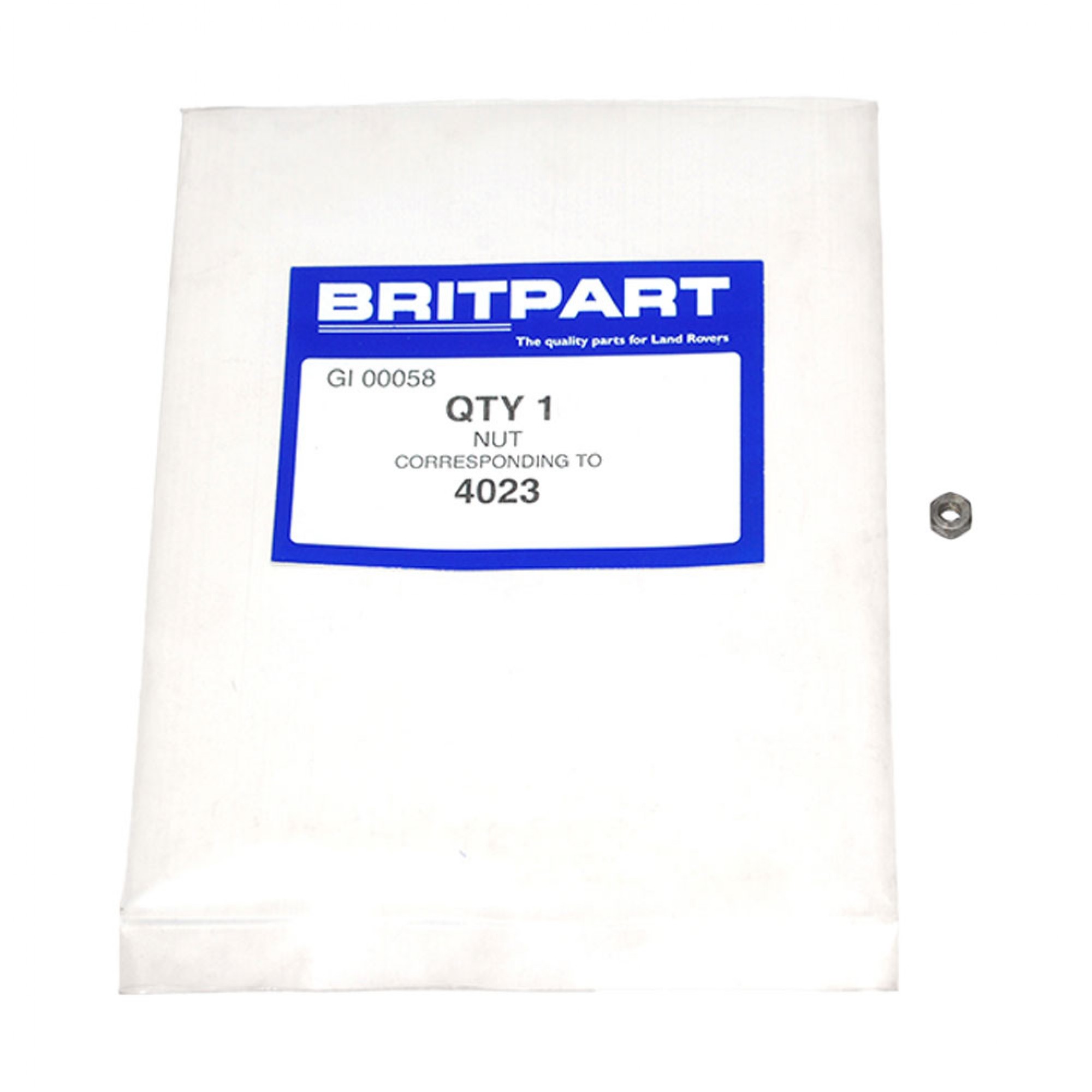 4023 - Nut 4 Ba Various Applications