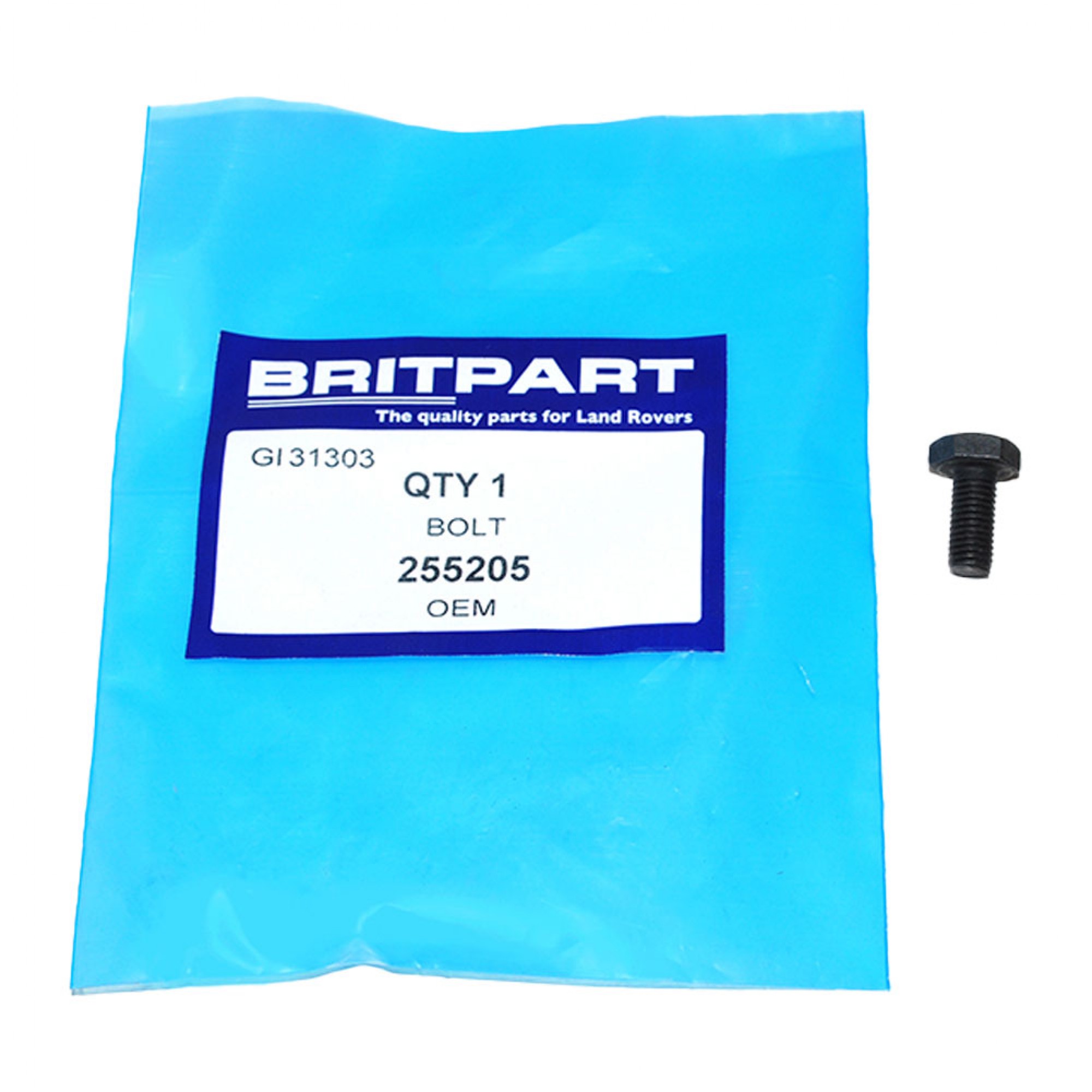 255205 - Bolt 1/4UNF x 9/16