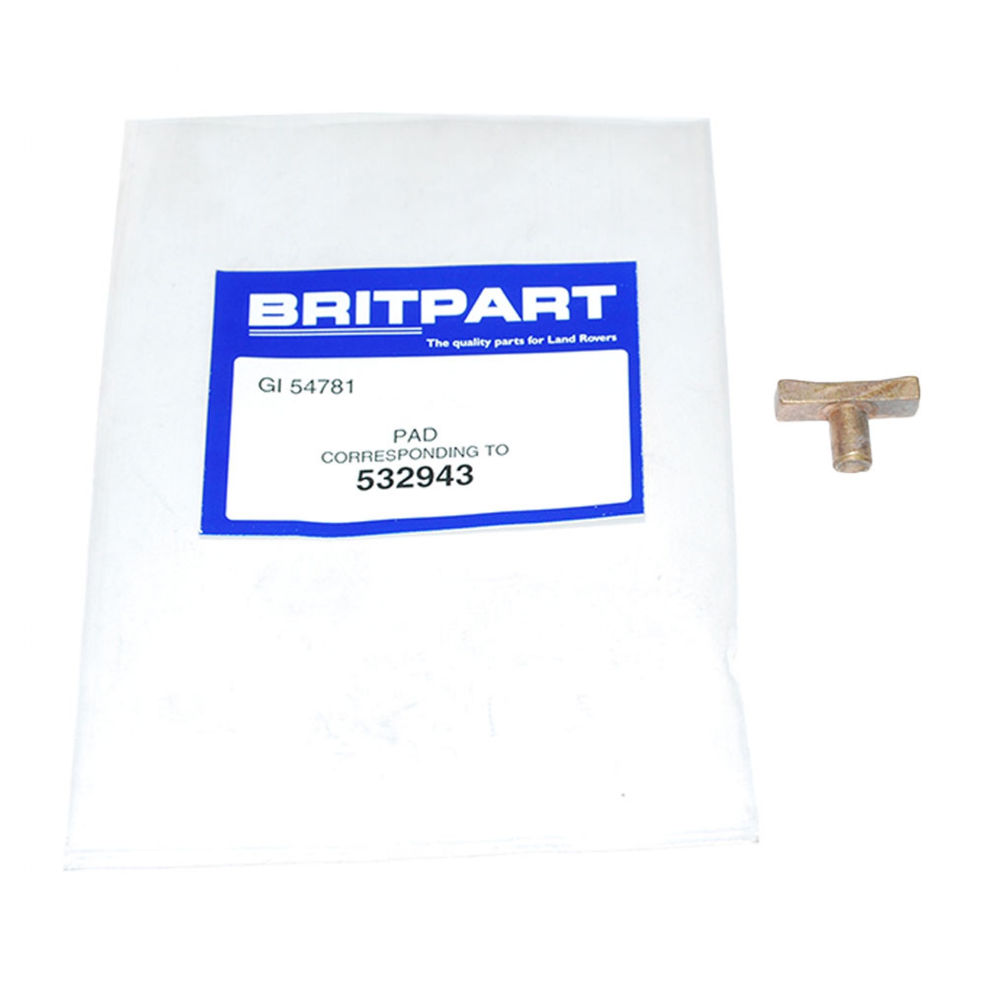 532943 - Selector Pads 5TH Gear and Over Drive Land Rover Range Rover and Disco.