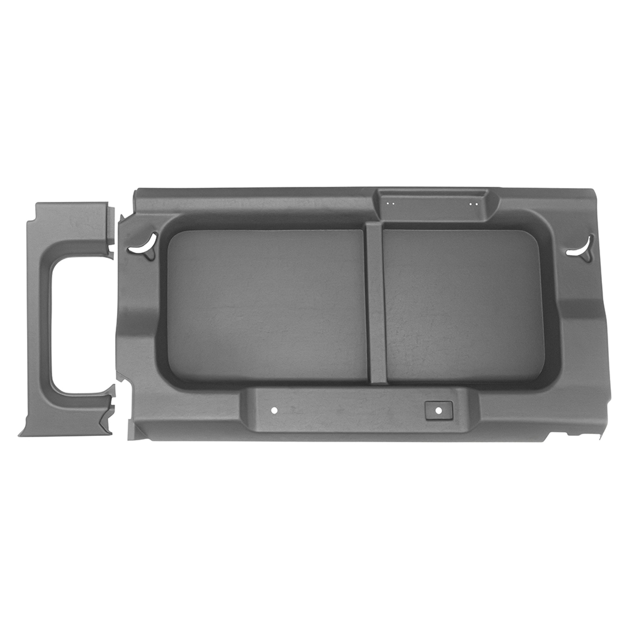 Rear Window Surround Trim without Window Cut Out Light Grey Not Suitable for Side Facing Seats One Pair