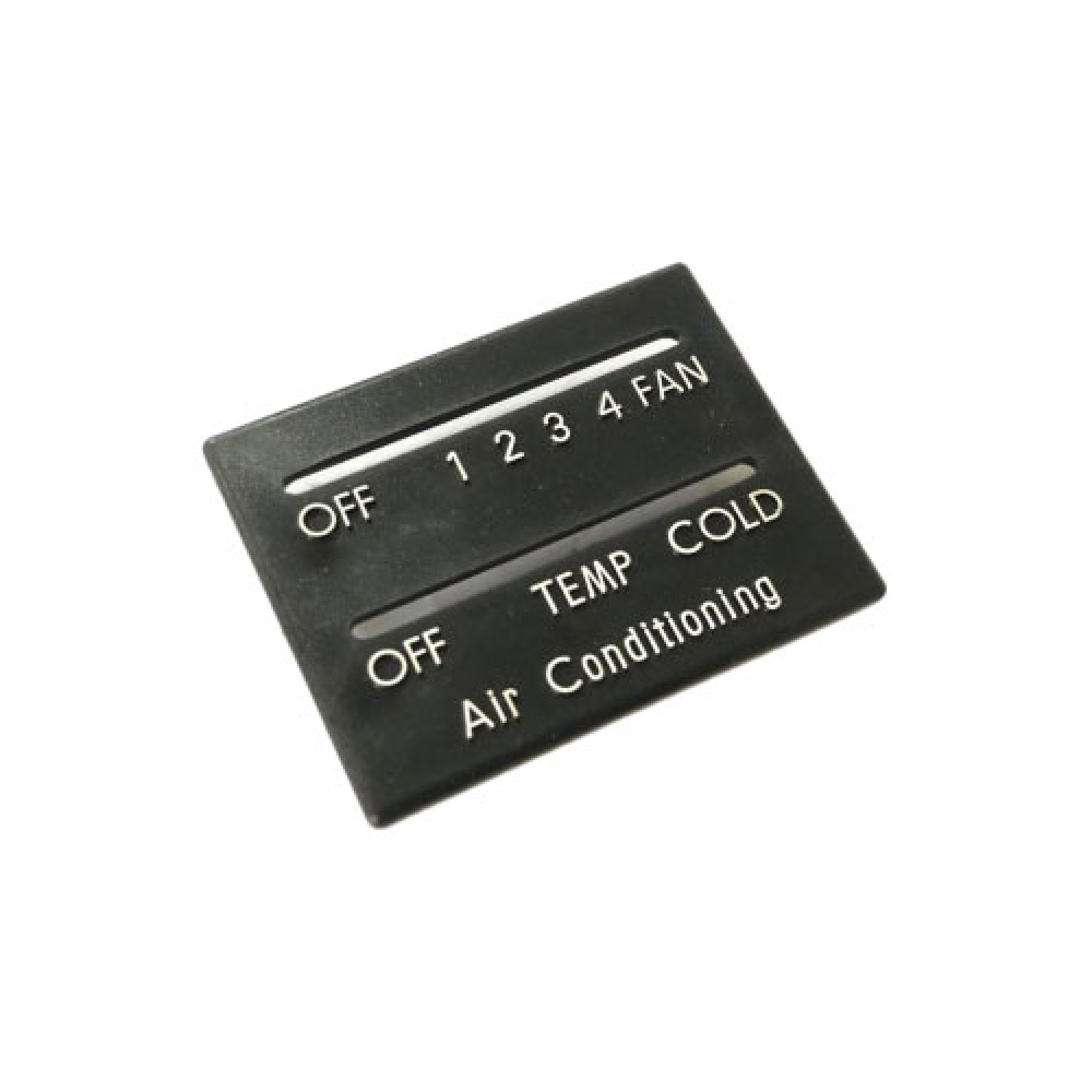 MTC4665 - No Longer Available Switch Plate Air Con Range Rover upto 1985.