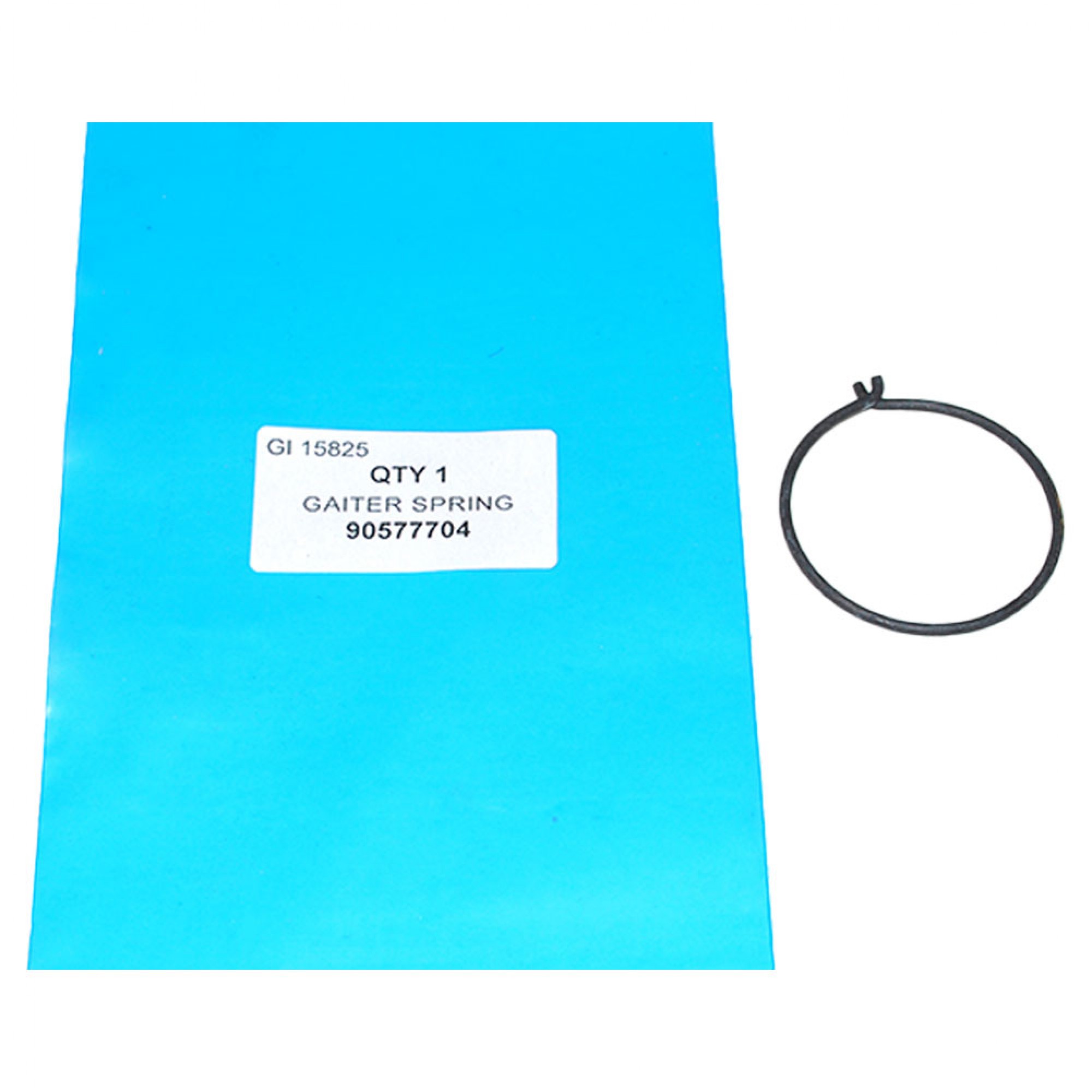 90577704 - Spring Ring Retaining Gaitor on Level Unit Top. 110