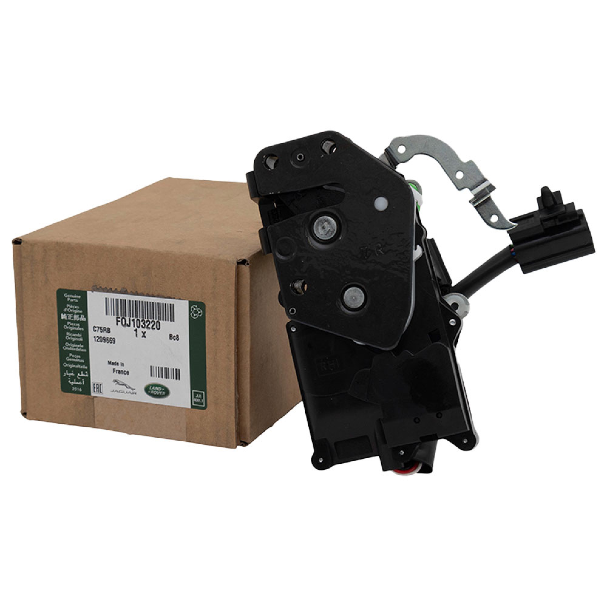 FQJ103220 - Latch Assembley RH Front Door RHD Range Rover P38A to XA428521