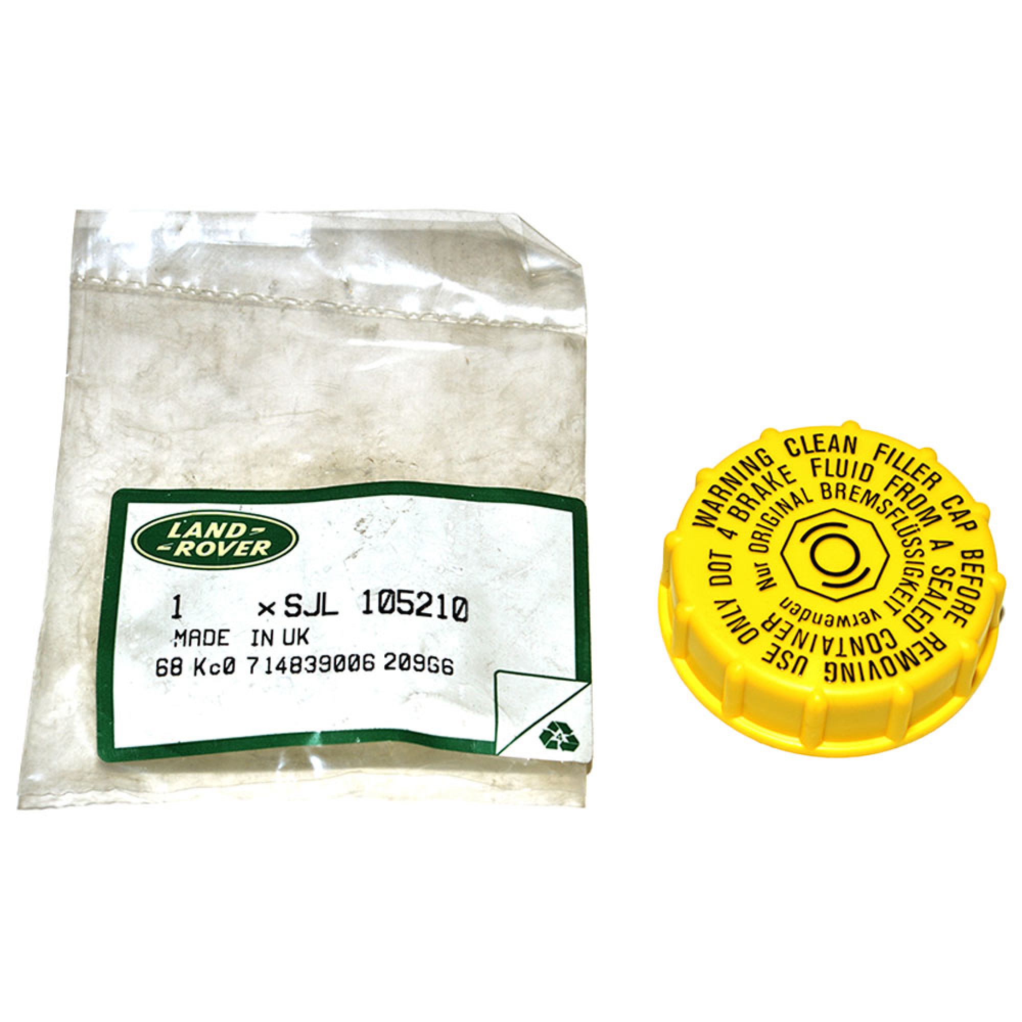 SJL105210 - Genuine Cap for Tank Antilock Brakes