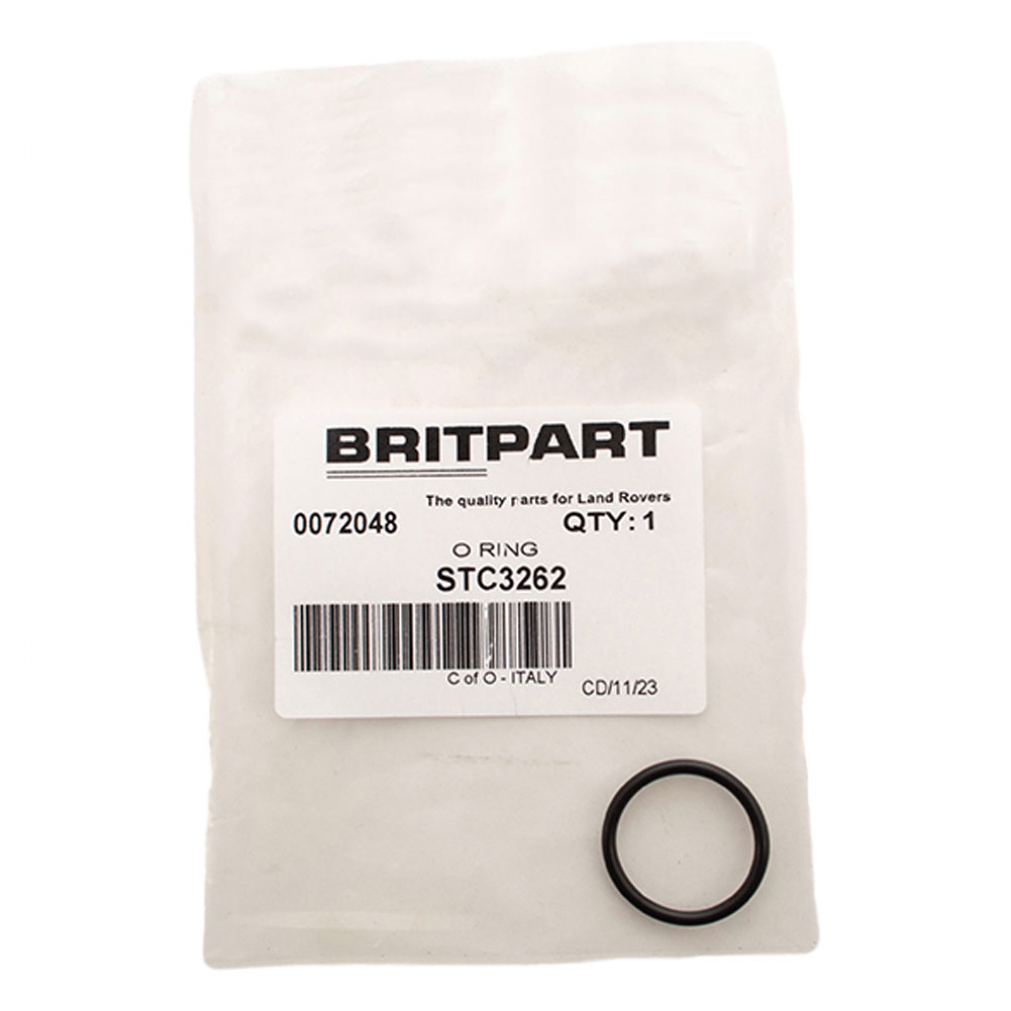 STC3262 - O Ring Heater Unit Range Rover 95-02