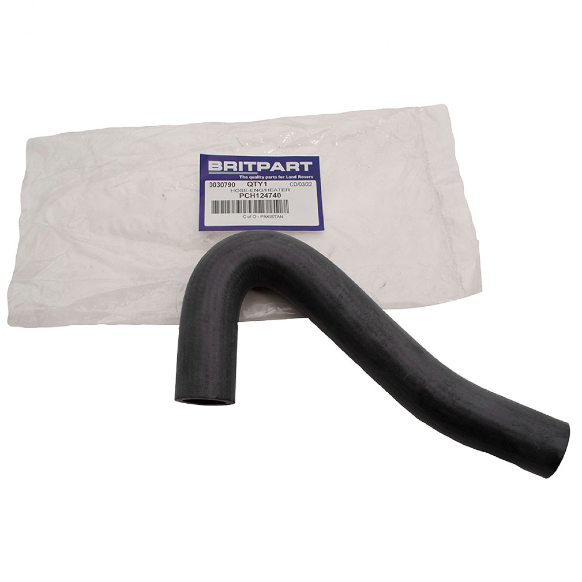PCH124740 - Hose Heater to Pipe on Engine Diesel