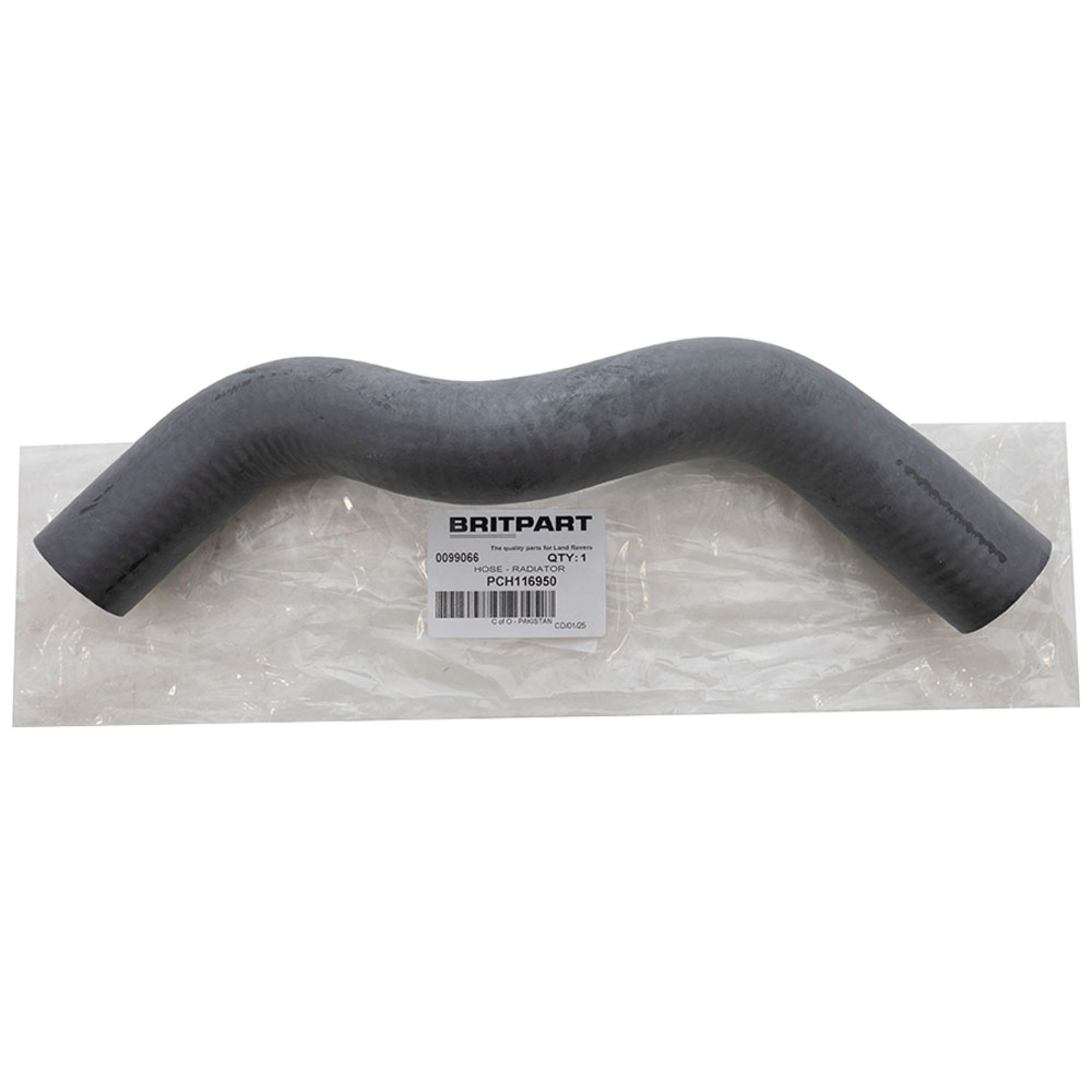 PCH116950 - Hose Radiator Top LH Range Rover 1995-02 P38