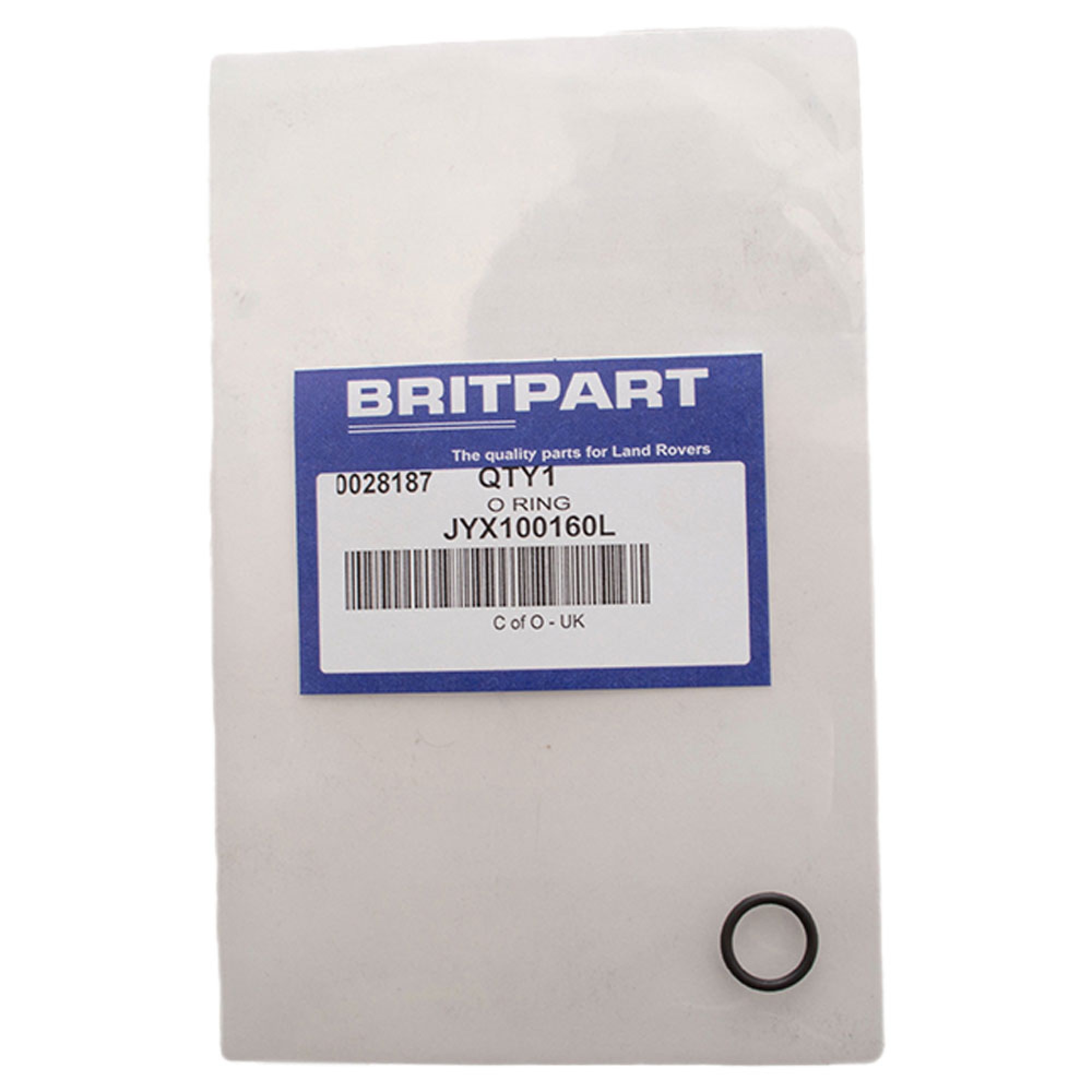 JYX100160L - Genuine Small O Ring on Heater for Liquid