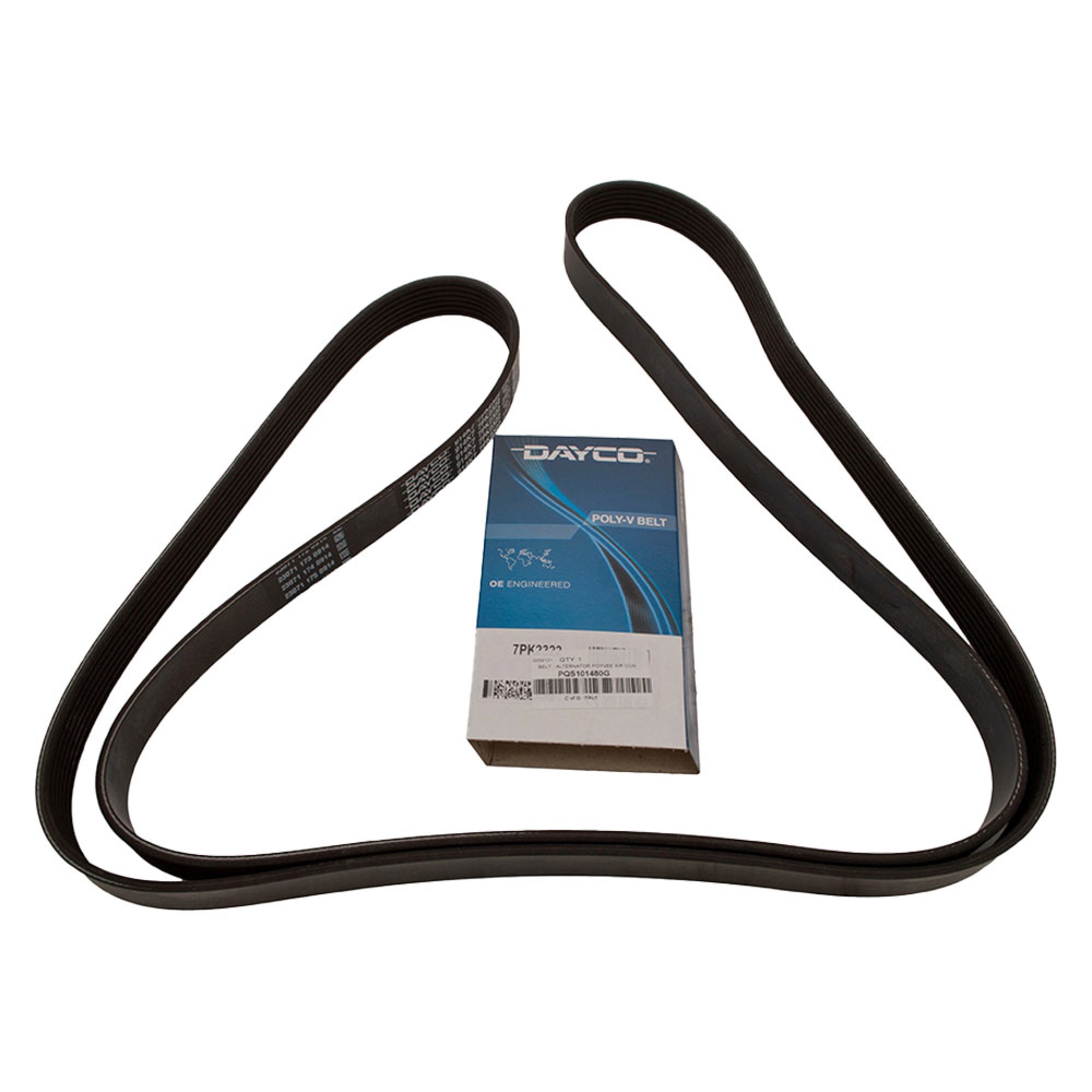 PQS101480G - Dayco Auxillary Belt V8 Range Rover P38 with Air Con