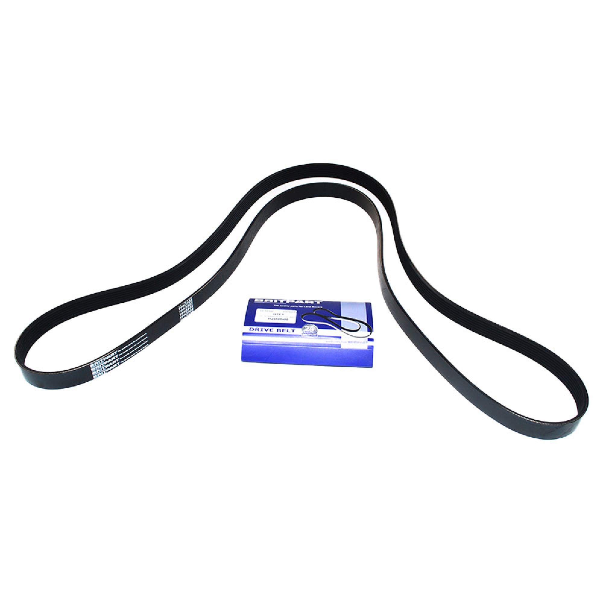 PQS101480 - Auxillary Belt V8 Range Rover P38 with Air Con