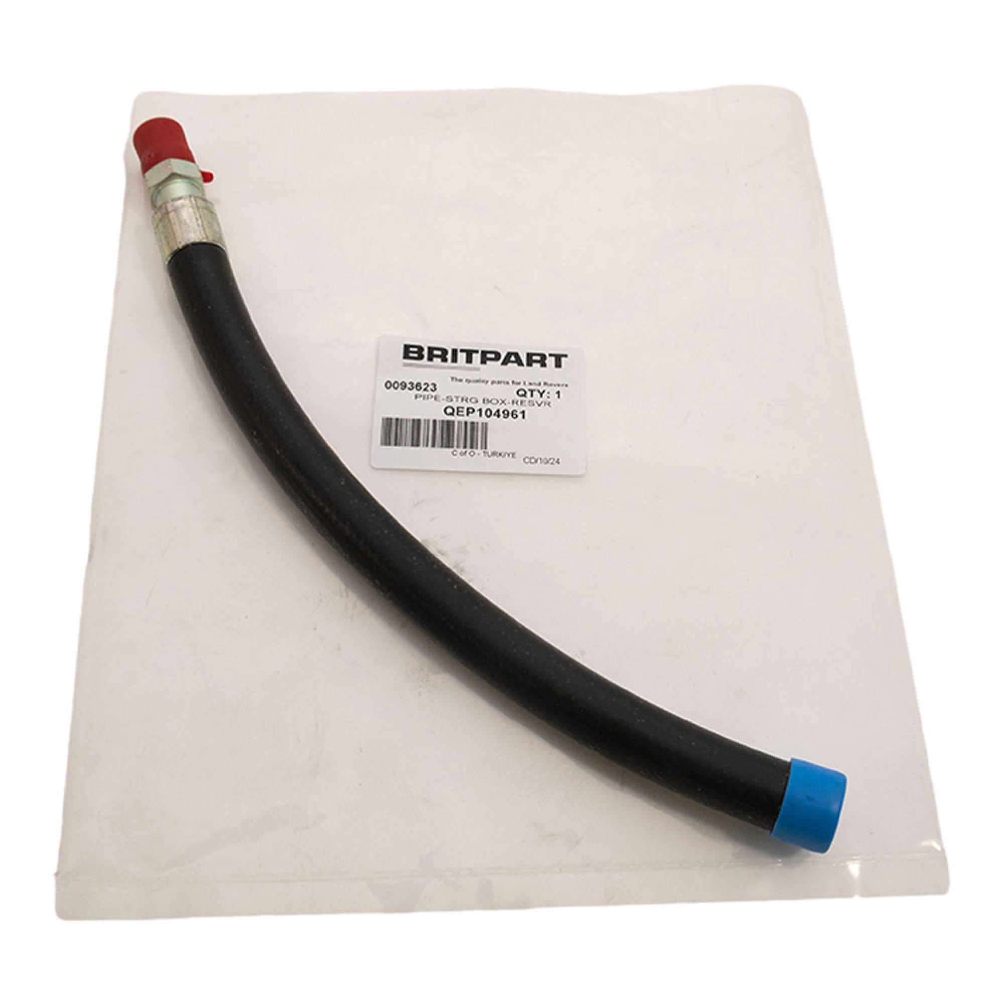 QEP104961 - Pas Hose Steering Box to Reservoir