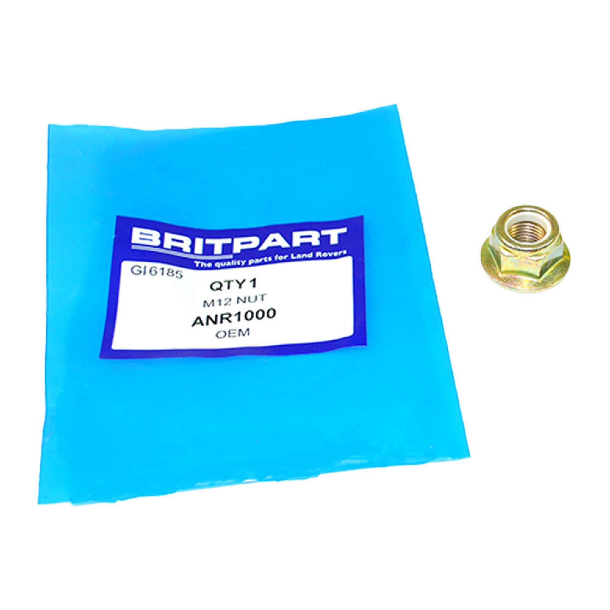ANR1000 - Track Rod End Nut M12 Range Rover 95/02 and Discovery 2