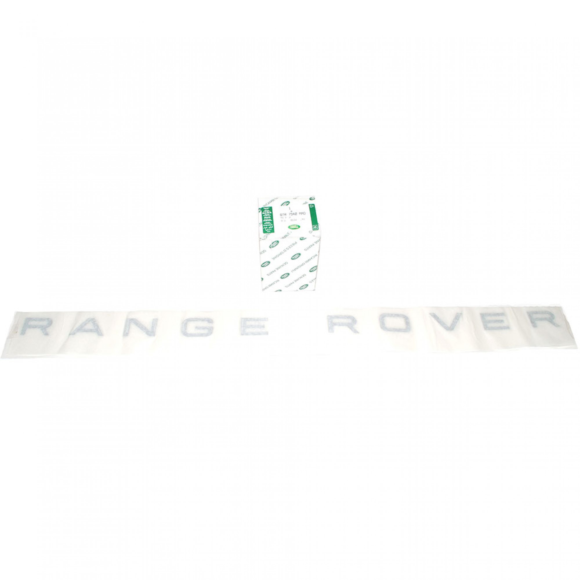 BTR7940MAD - Genuine Decal Range Rover Tailgate Silver 95-02